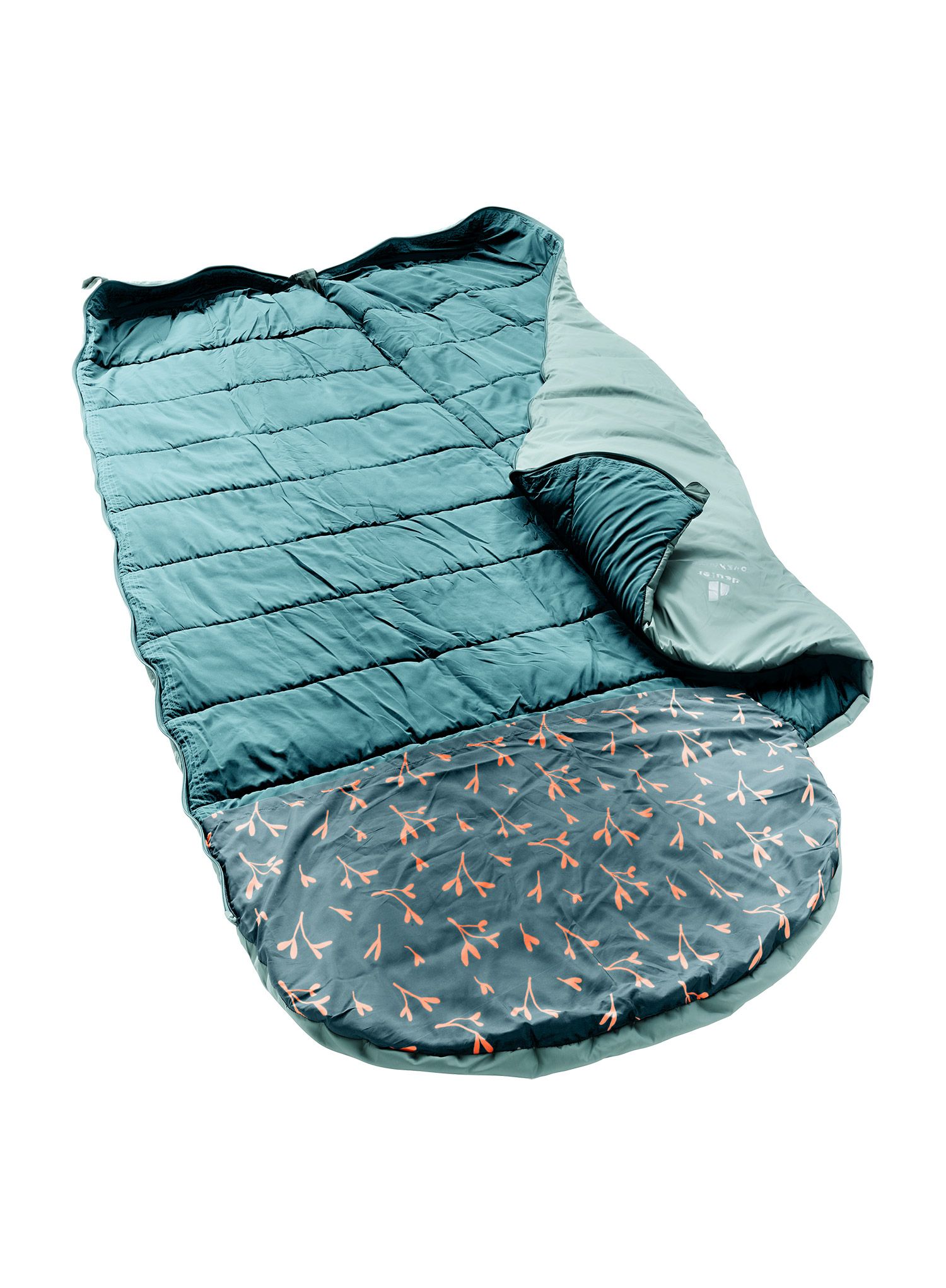 Schlafsack Kinder Deuter Overnite (130 - 170 cm) - deep sea/ink