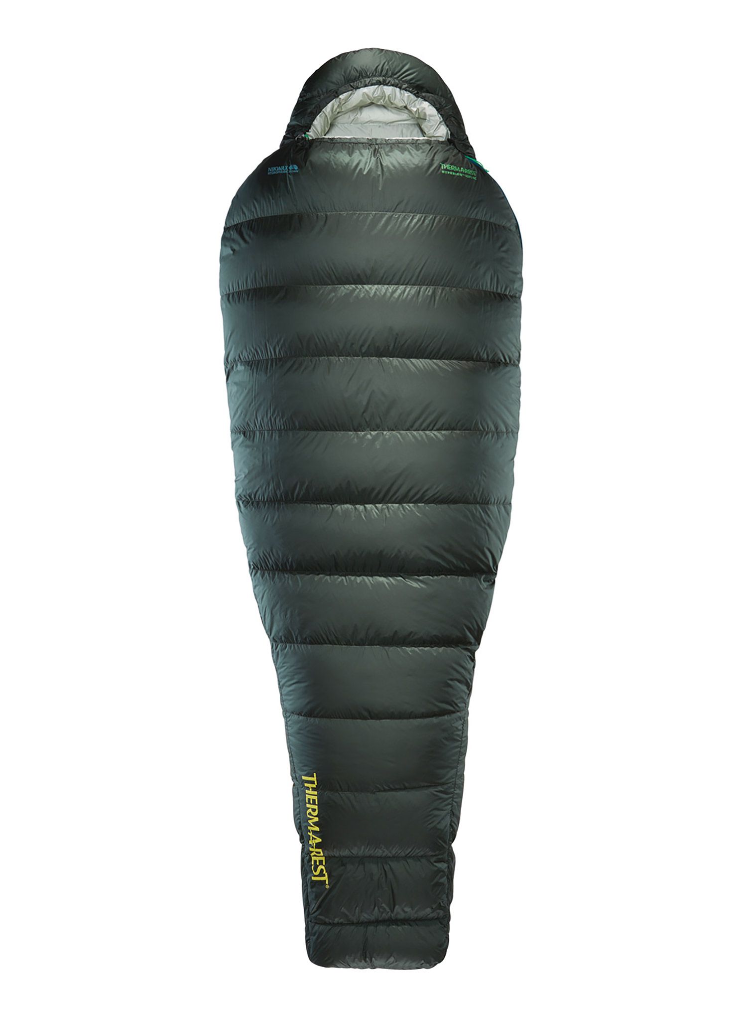 Daunenschlafsack Therm a Rest Hyperion 32F/0C UL Bag Reg - black forest
