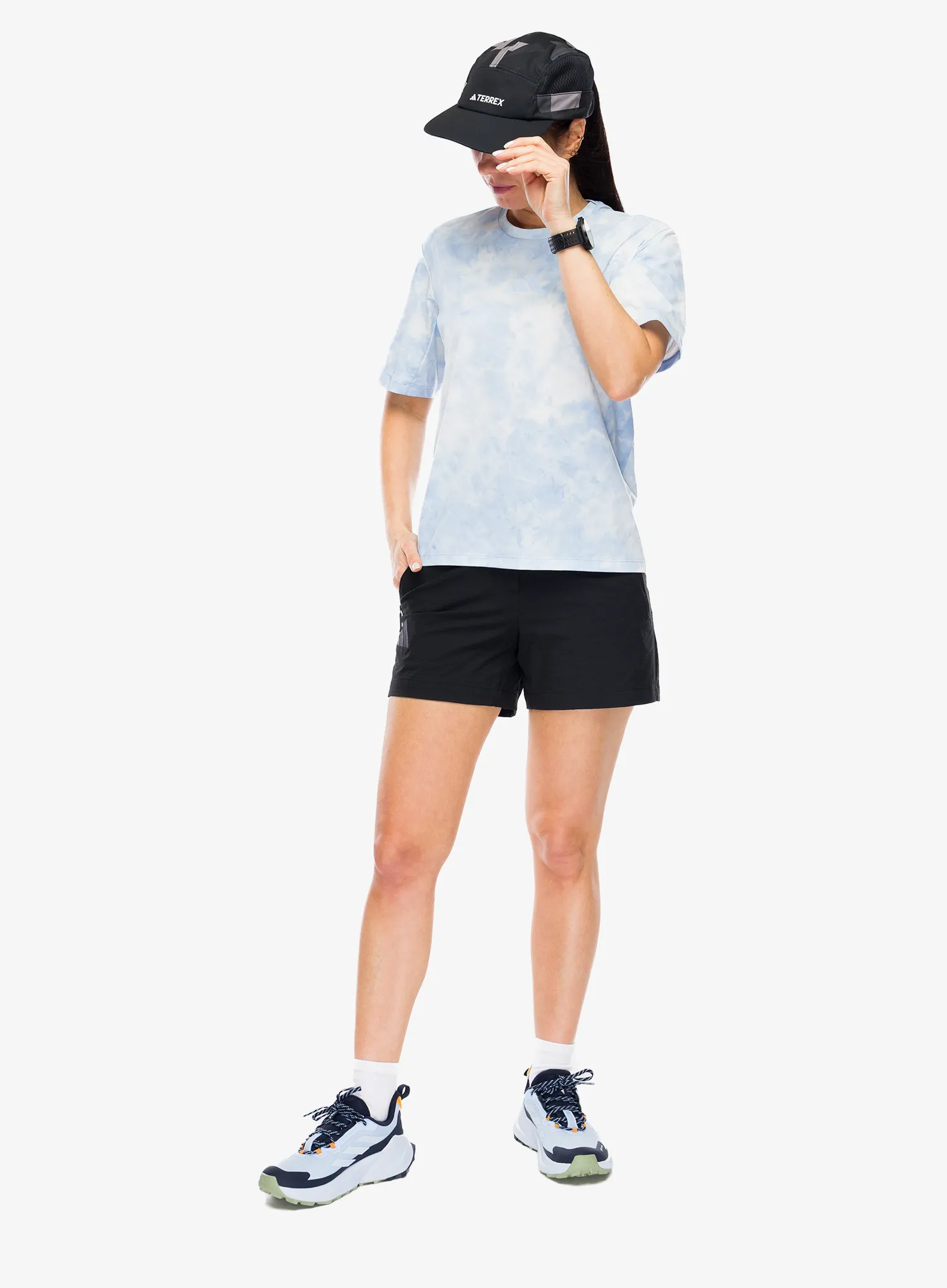 Kurze Hosen Damen adidas TERREX Xperior Clima 365 Mid Shorts - black