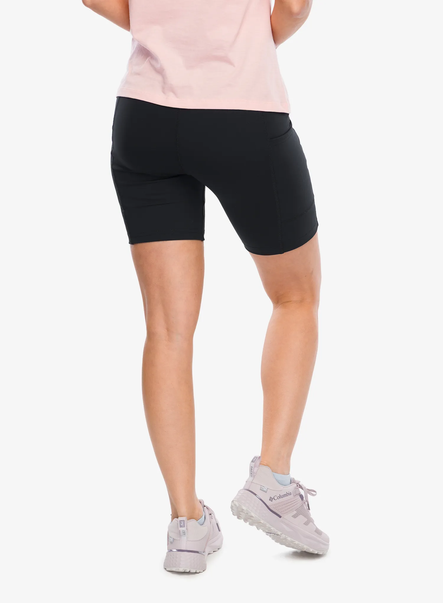 Kurze Hosen Damen Columbia Boundless Trek 1/2 Tight - black