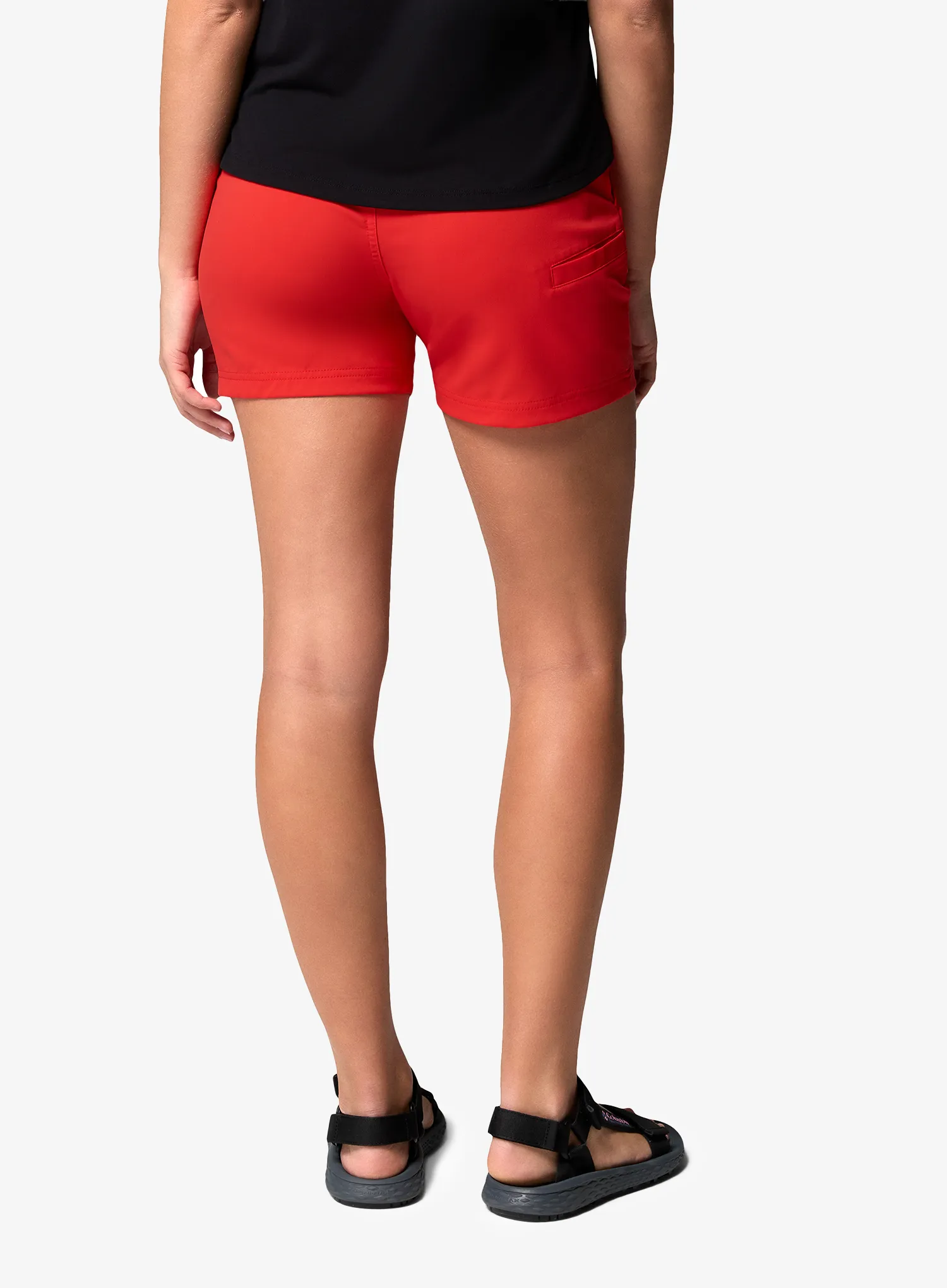 Kurze Hosen Damen Columbia Leslie Falls Short II - poppy red