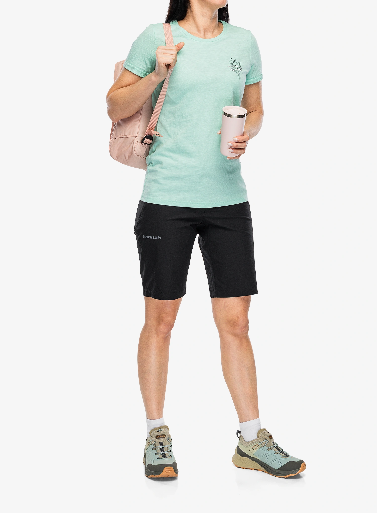 Kurze Hosen Damen Hannah Atta Shorts - anthracite