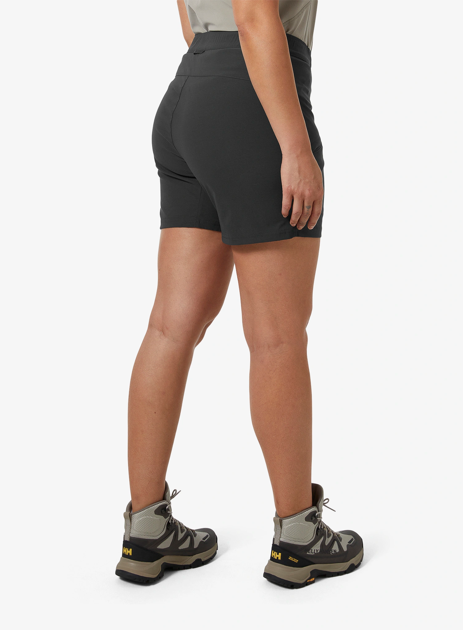Kurze Hosen Damen Helly Hansen Elv Light Tur Shorts - ebony