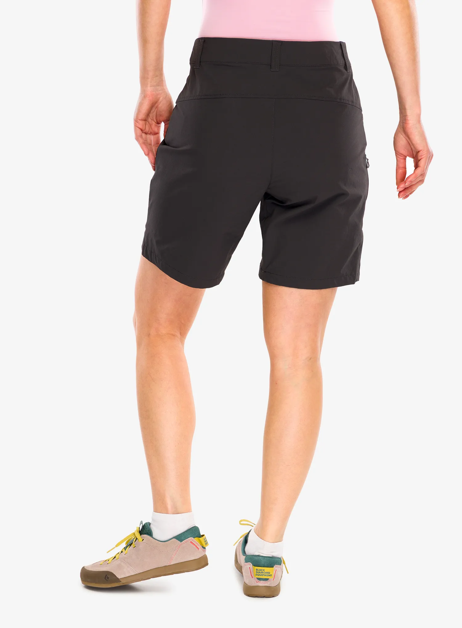 Kurze Hosen Damen Helly Hansen W Brona Softshell Shorts - ebony