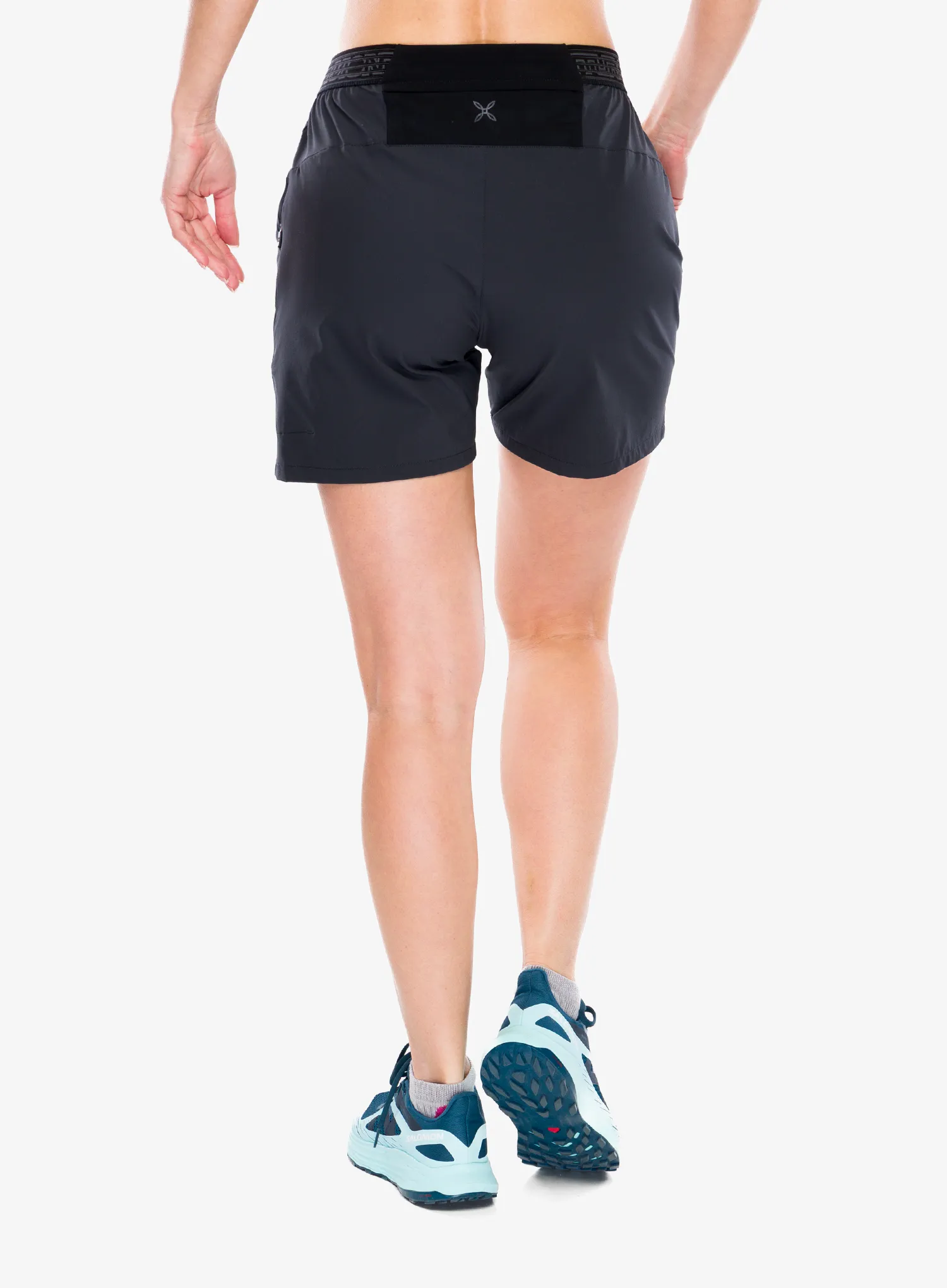 Kurze Hosen Damen Montura Rise Shorts - anthracite