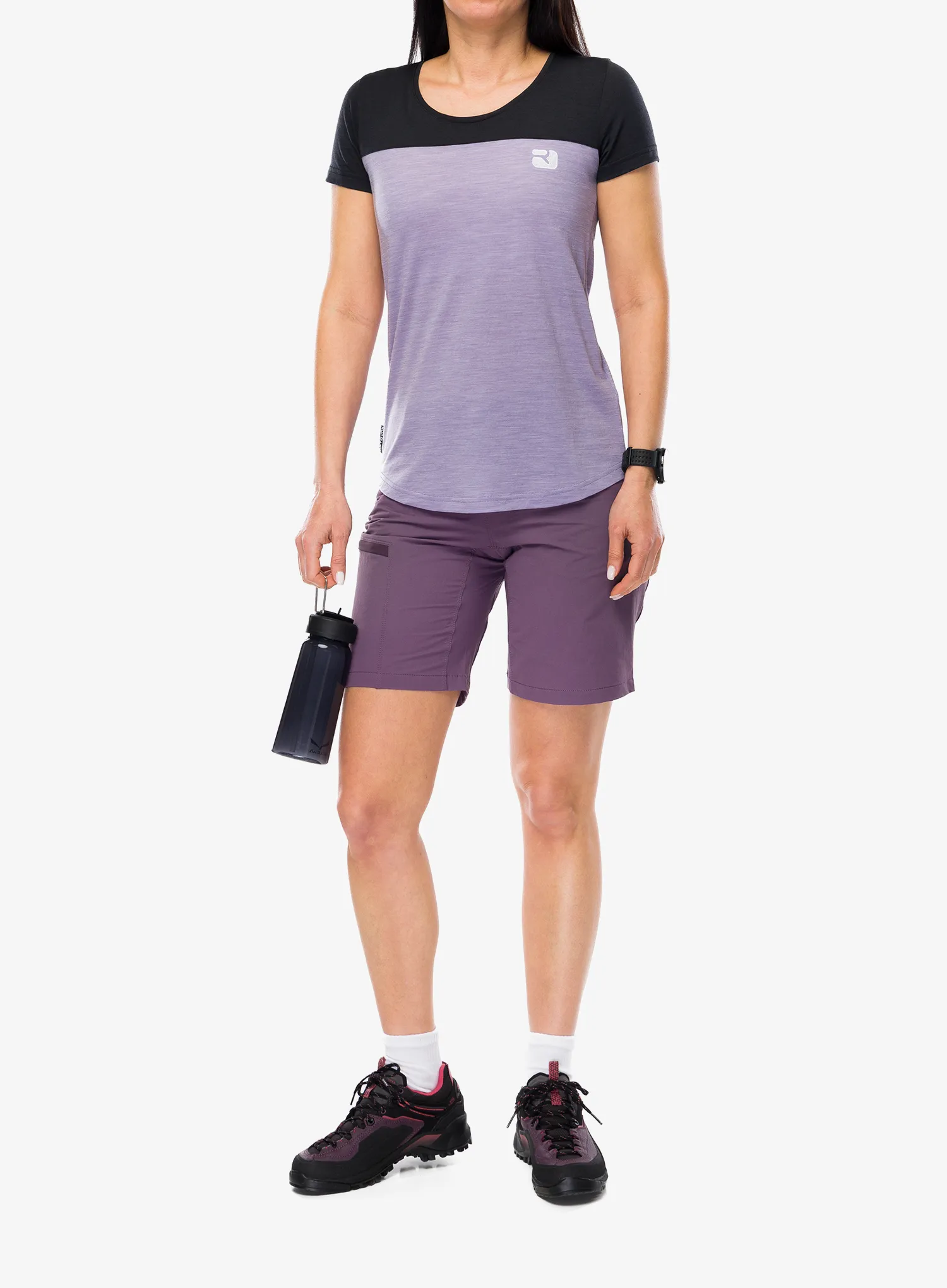 Kurze Hosen Damen Ortovox Pelmo Shorts - wild berry