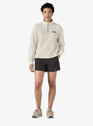 Kurze Hosen Damen Patagonia Baggies Shorts 5 - black w/black