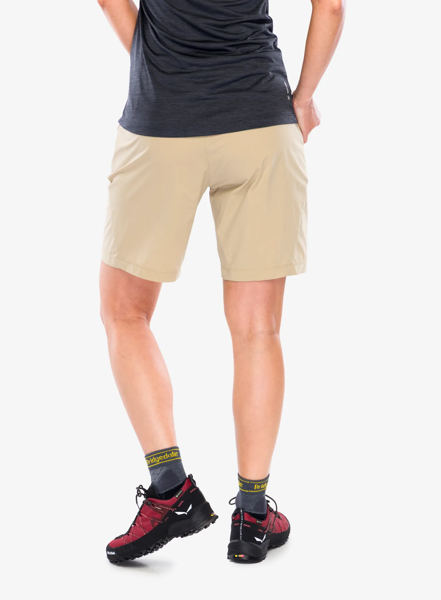 Kurze Hosen Damen Salewa Puez Talvena DST Shorts - quicksand