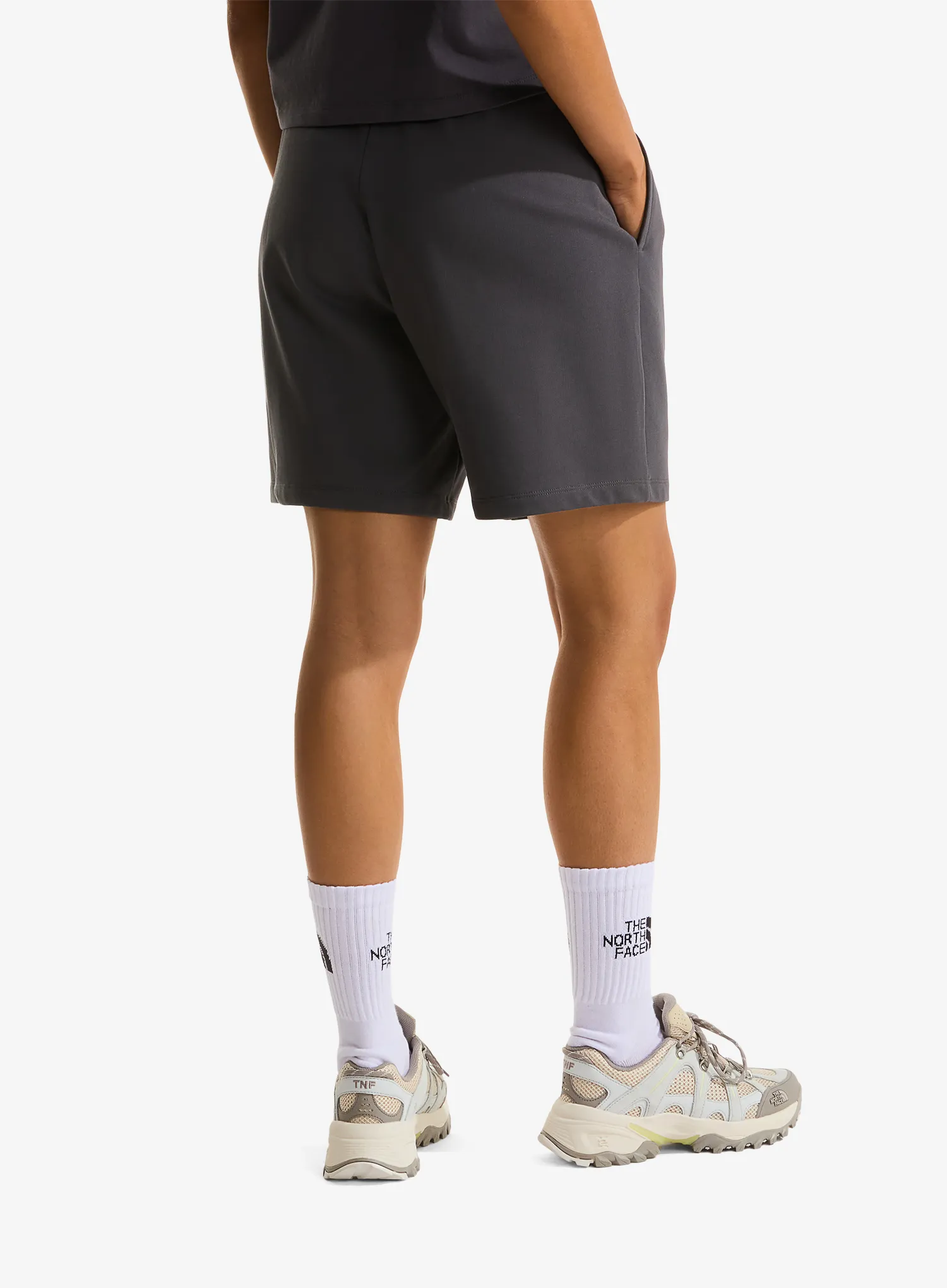 Kurze Hosen Damen The North Face Essential Light Relaxed Shorts - anthracite grey