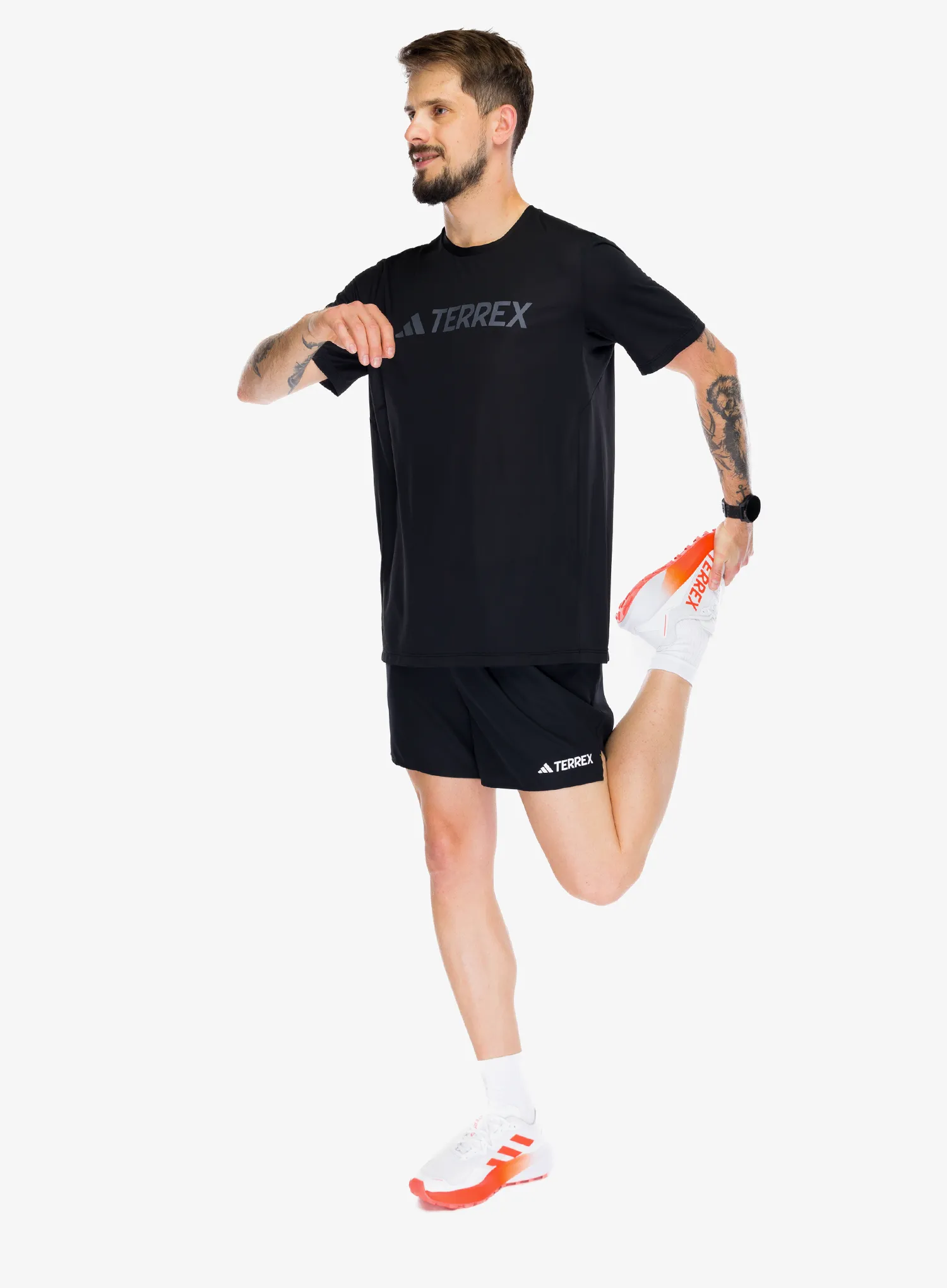 Laufshorts adidas TERREX Multi Light Short - black