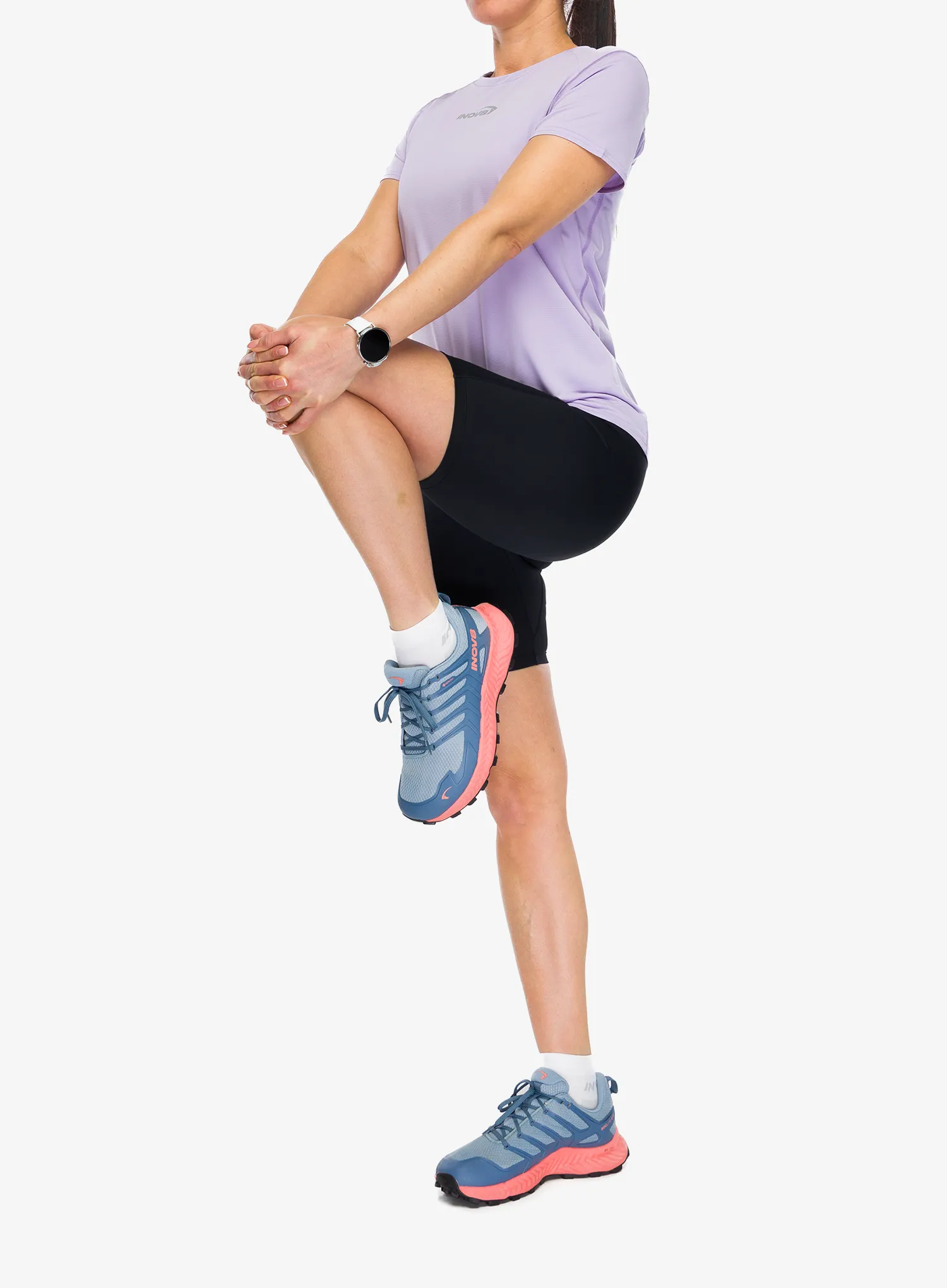 Laufshorts Damen Inov-8 Active Half Tights - black