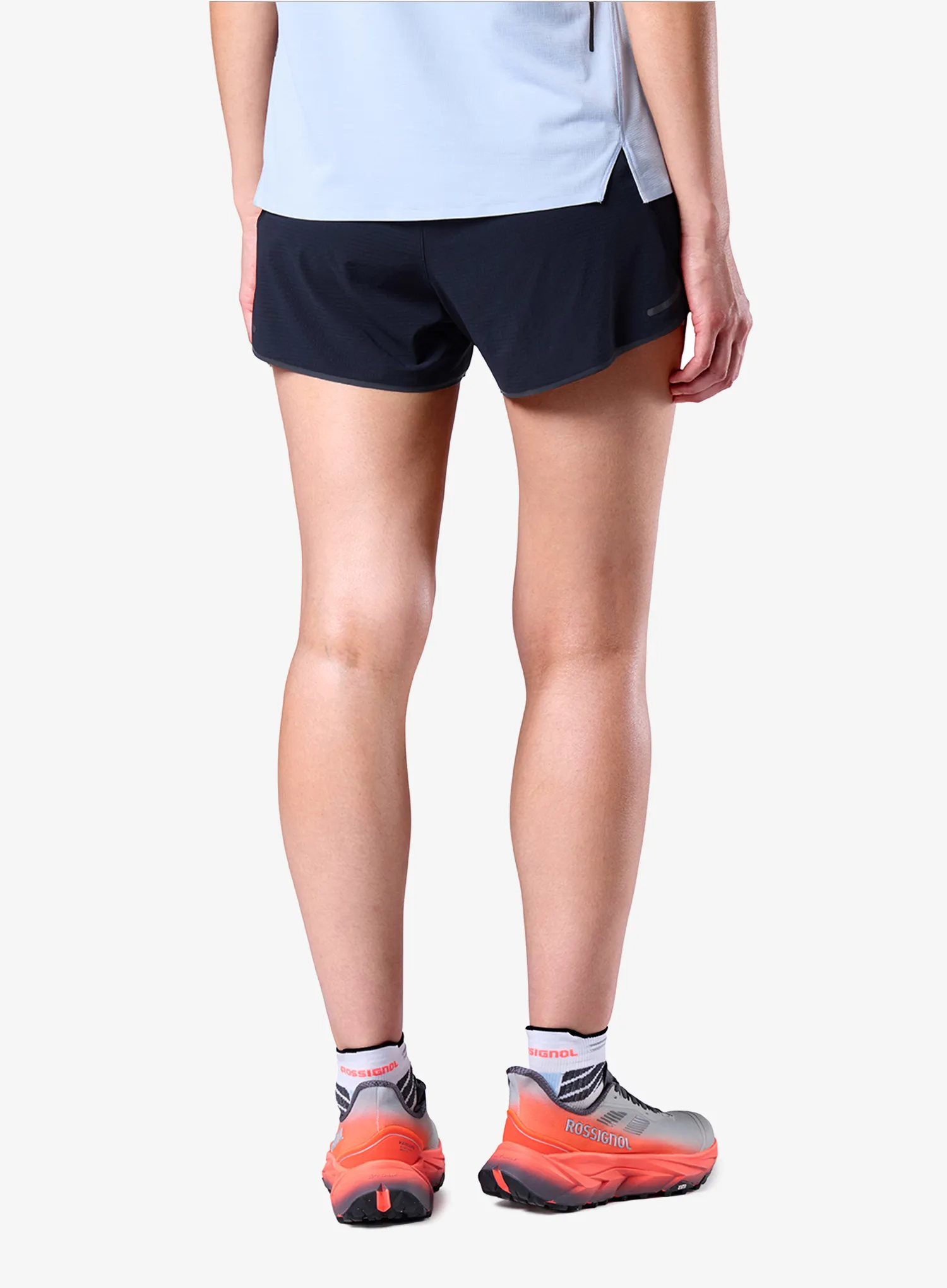 Laufshorts Damen Rossignol Sapa 2in1 Short 5in - black