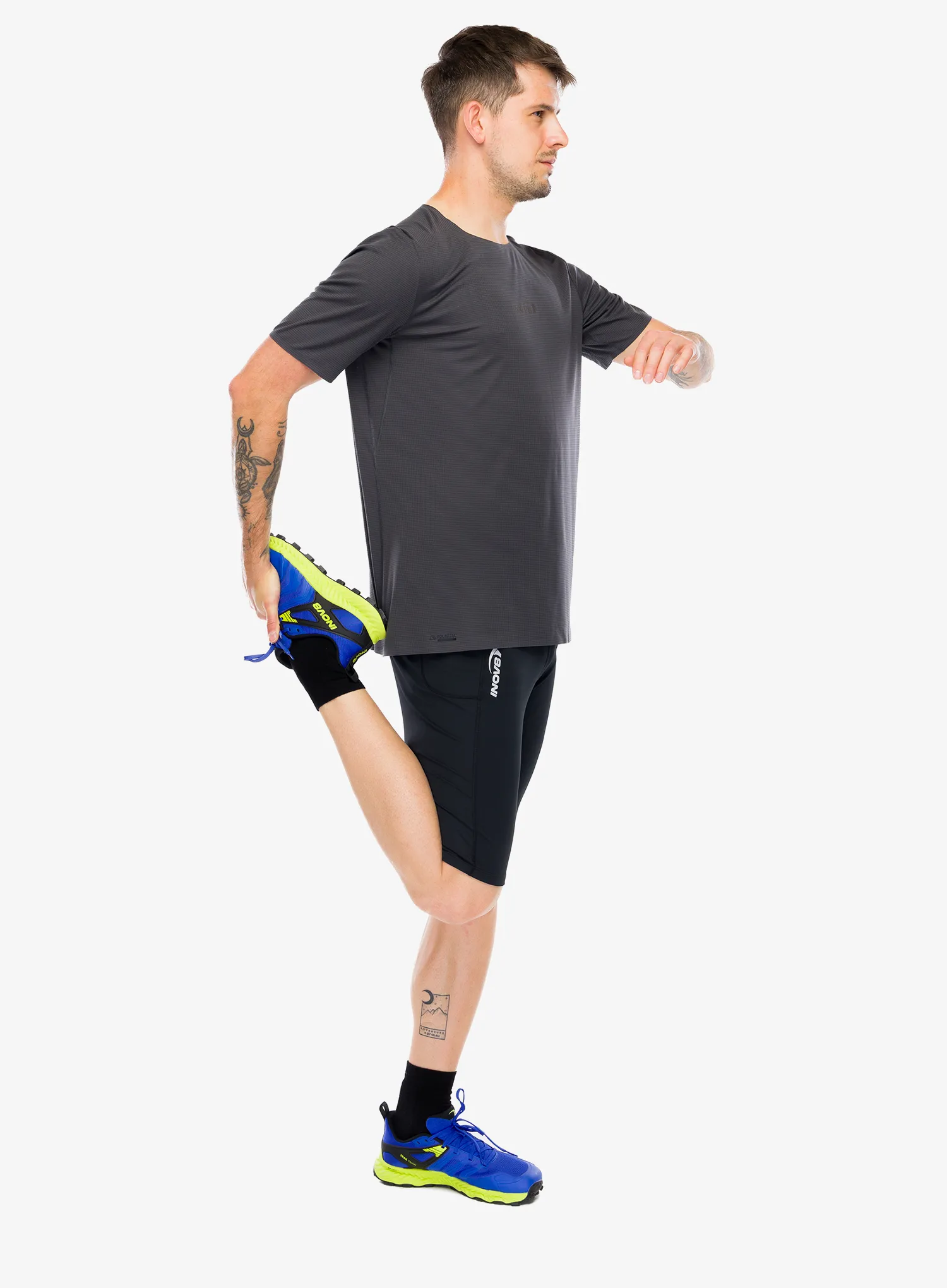 Laufshorts Inov-8 Active Half Tights - black