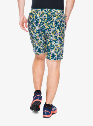 Laufshorts Patagonia Multi Trails Shorts 8in - wild botanist/thermal blue