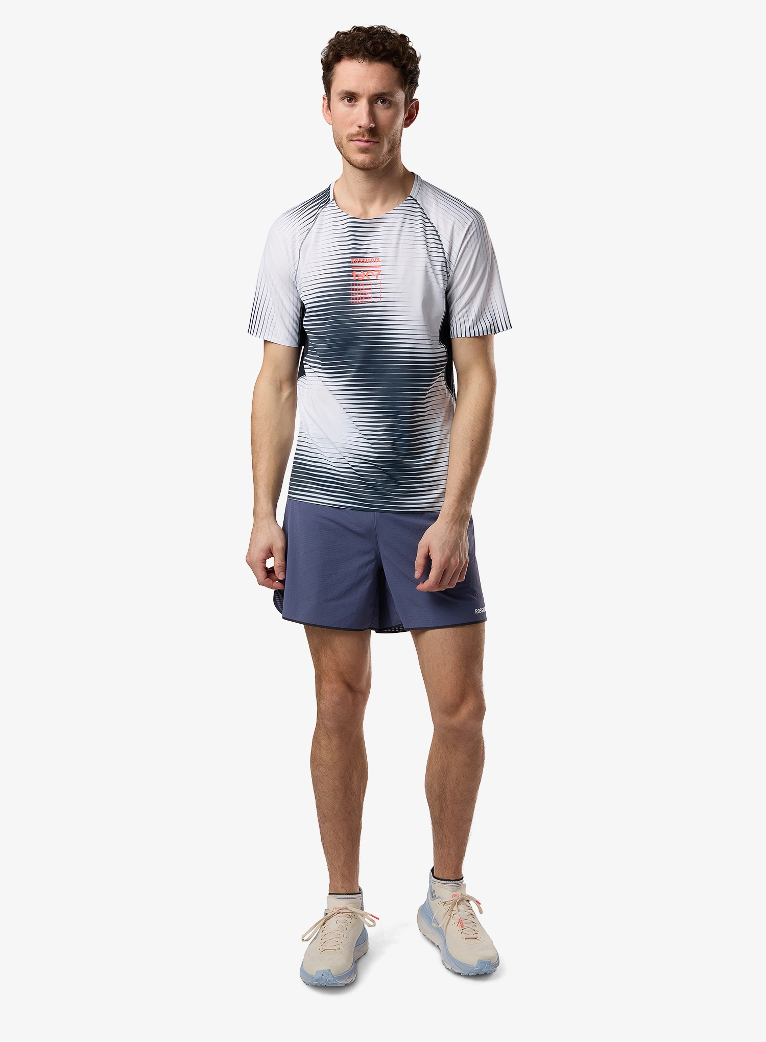 Laufshorts Rossignol Sapa 2in1 Short 7in - true night blue 