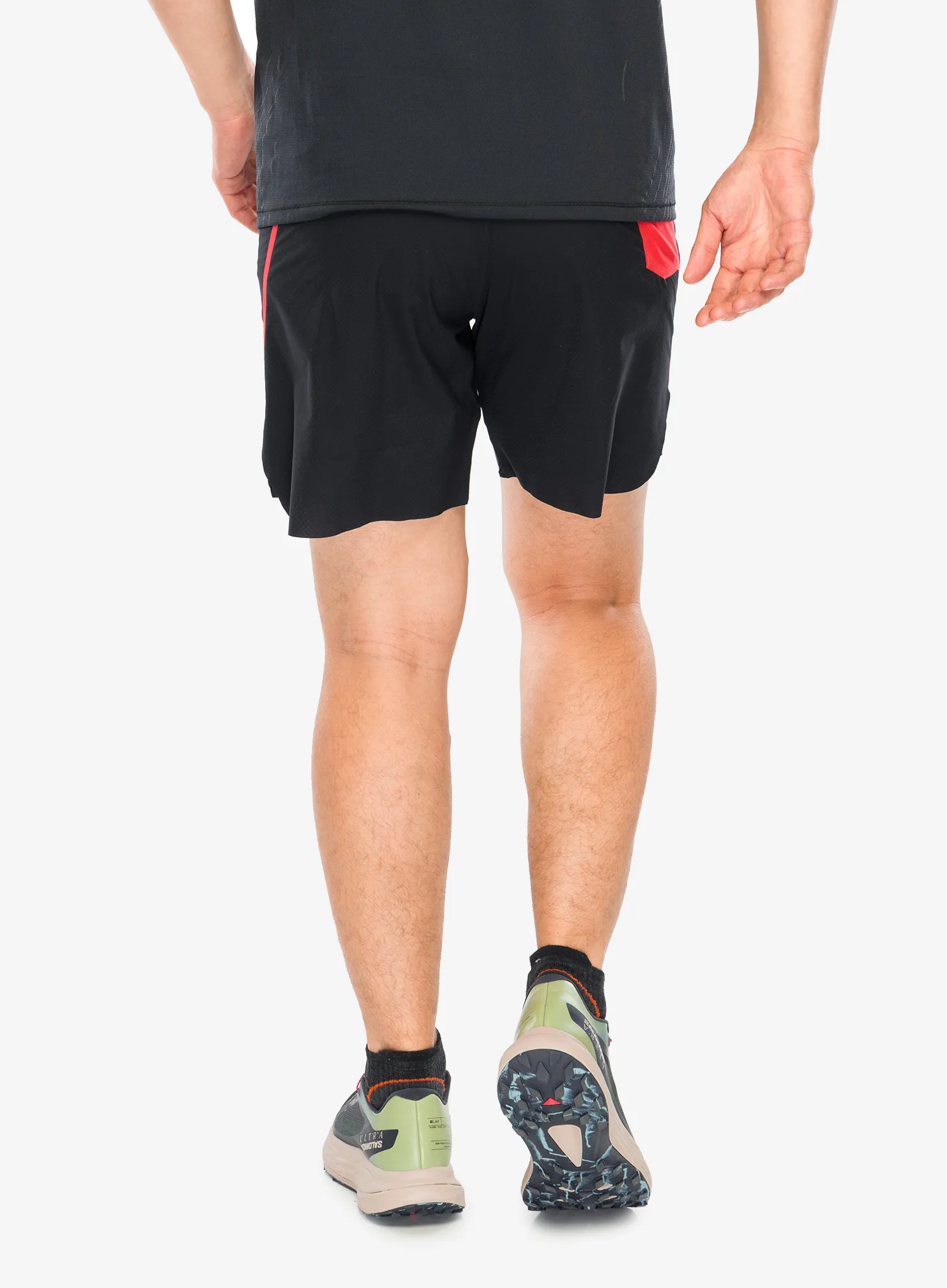 Laufshorts Salomon S/Lab Speed Spl 7 Shorts - deep black/fiery