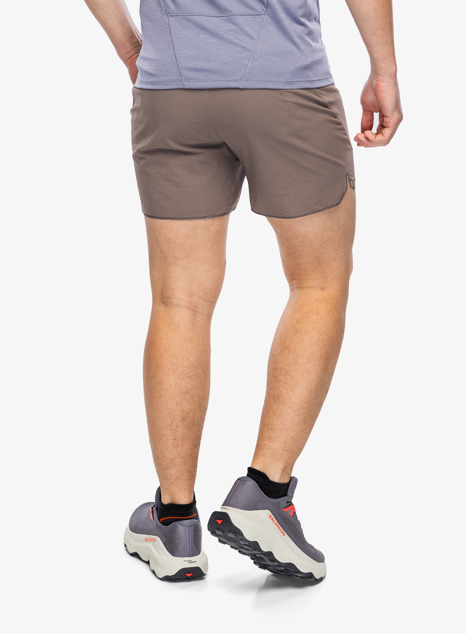 Laufshorts Salomon Sense Aero 5 Shorts - iron
