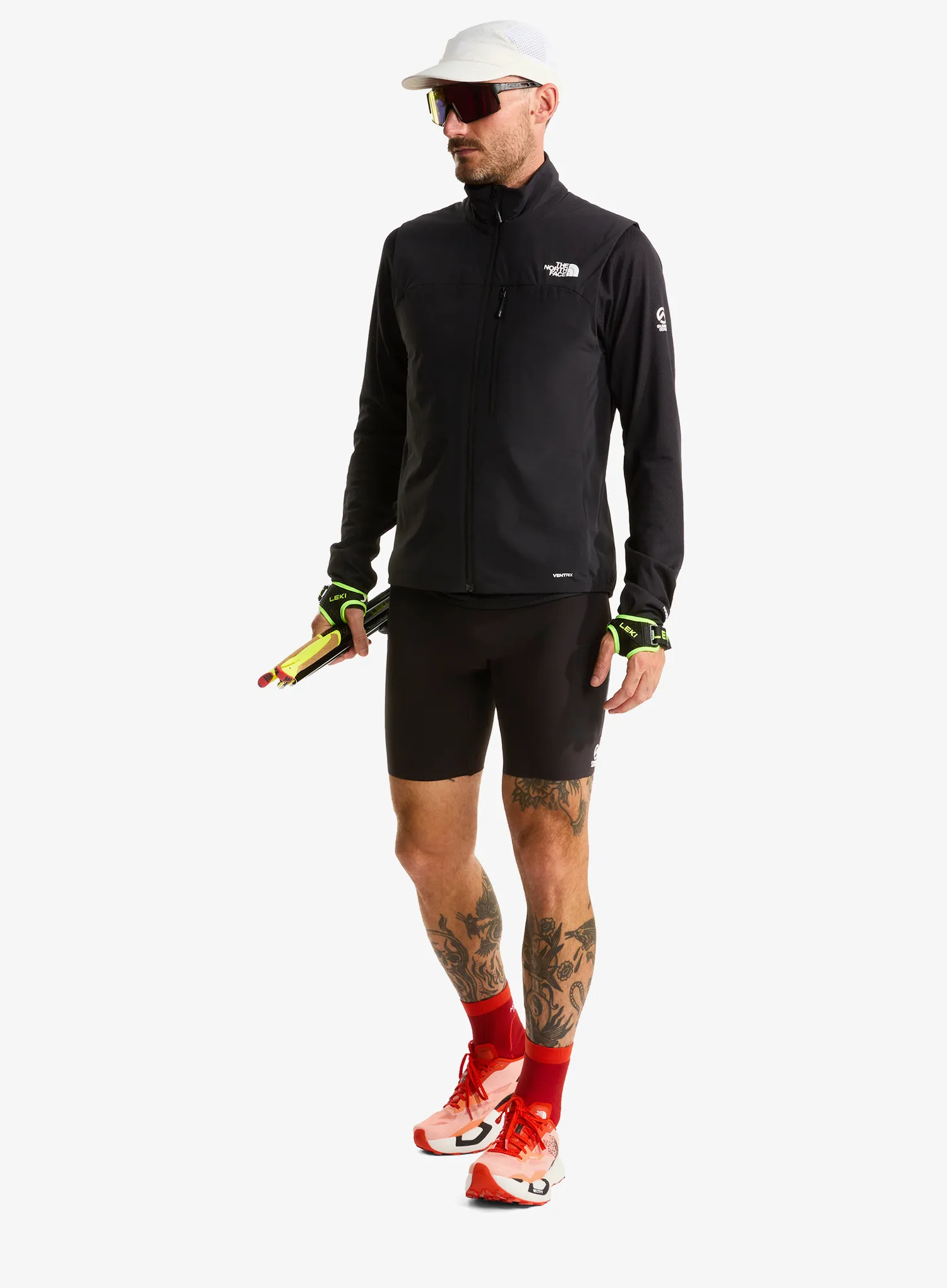 Laufshorts The North Face Summit Ripido Tight Short - tnf black