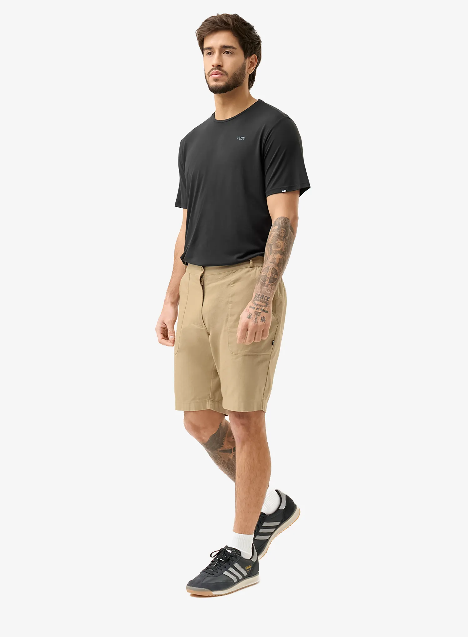 Shorts Herren Flov Banao Shorts - l. brown