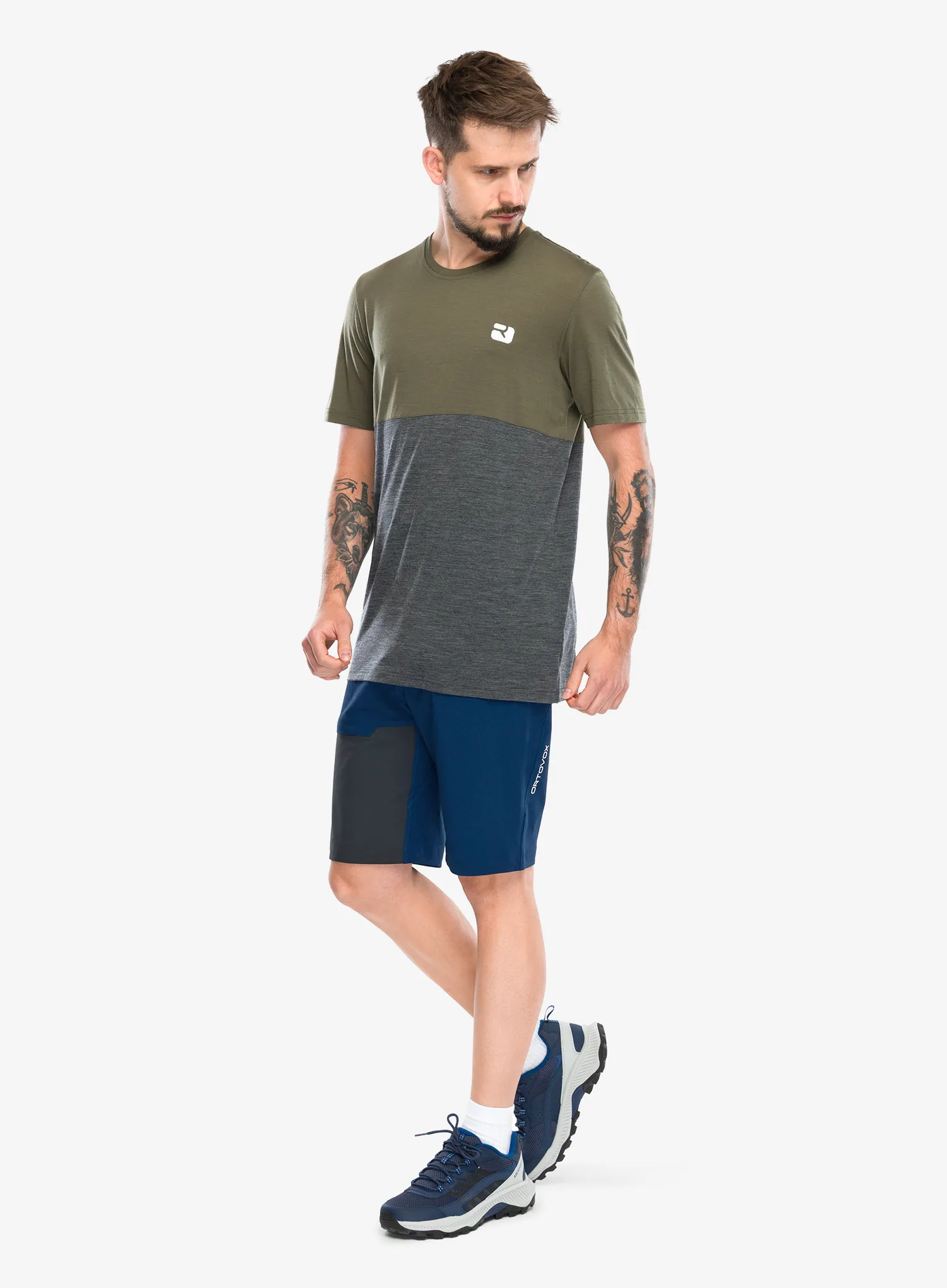 Shorts Herren Ortovox Brenta Shorts - deep ocean