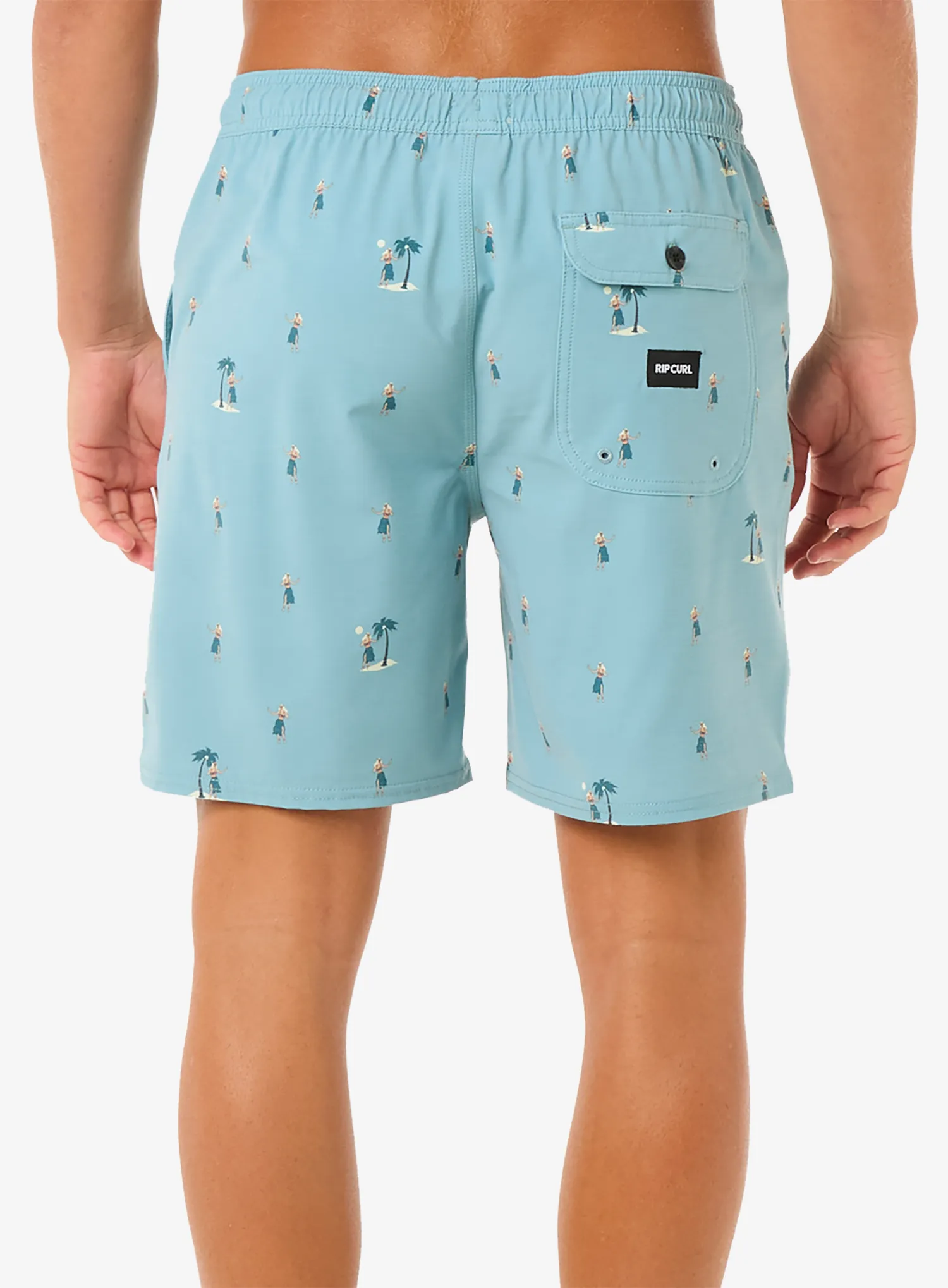 Shorts Rip Curl Hula Breach Volley - blue lagoon