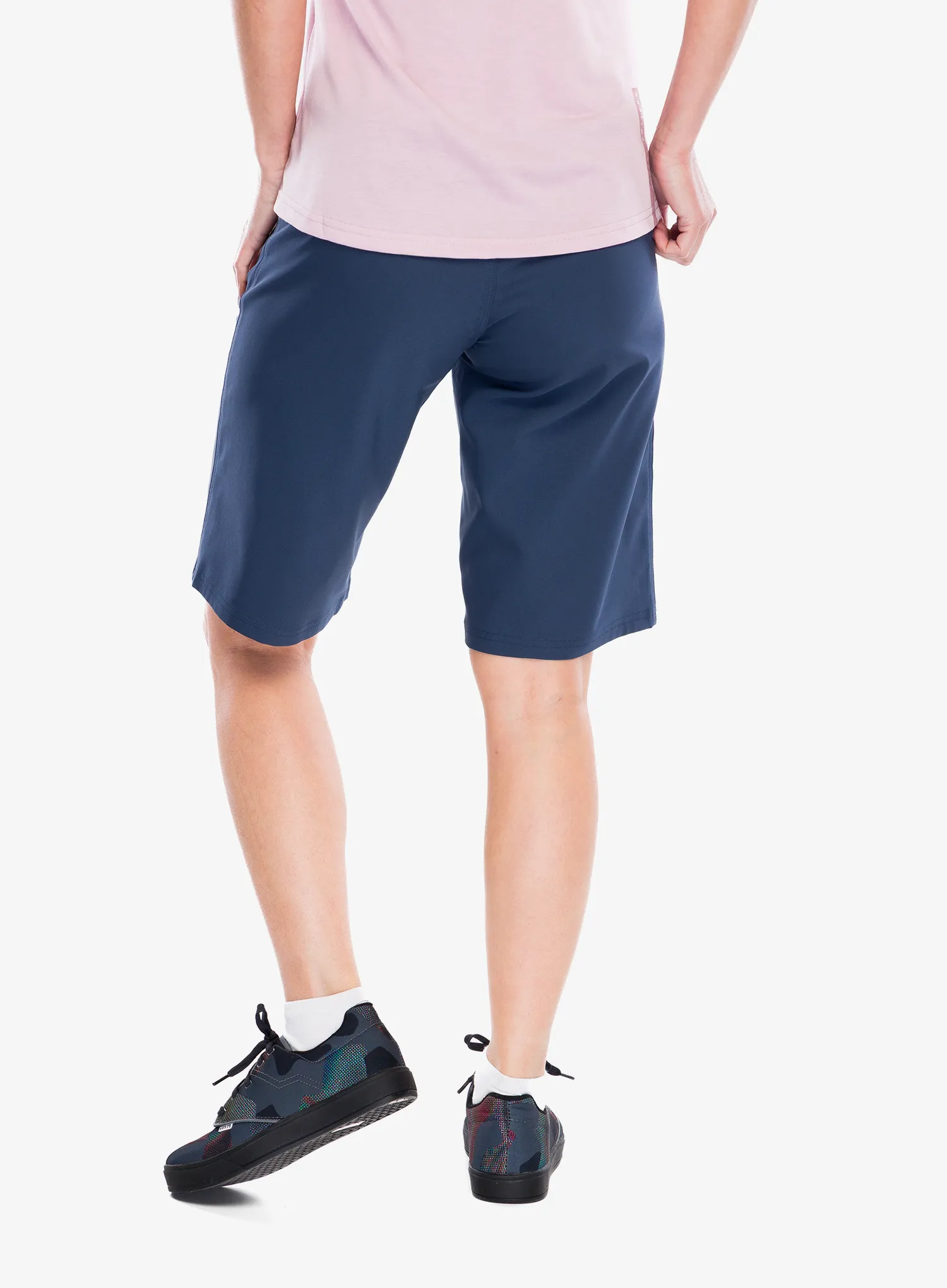 Fahrradshorts Damen ION Logo - indigo dawn