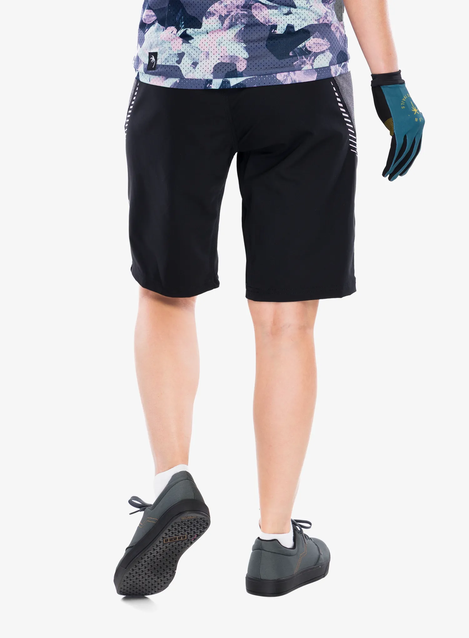 Fahrradshorts Damen ION Traze - black