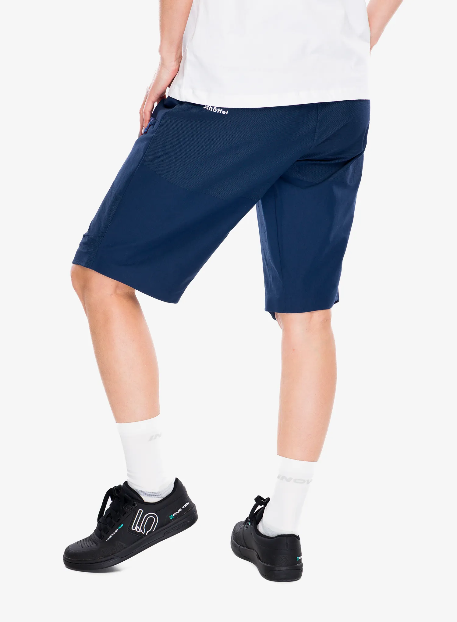 Fahrradshorts Damen Schoffel Shorts Steep Trail L - dress blue