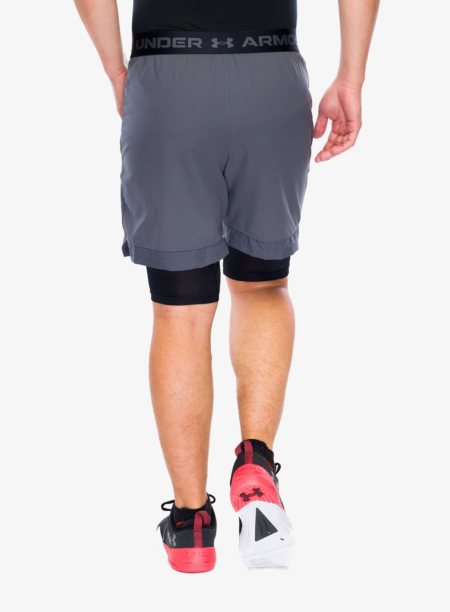 Sportshorts Under Armour UA Vanish Woven 2in1 Sts - castlerock/black/black