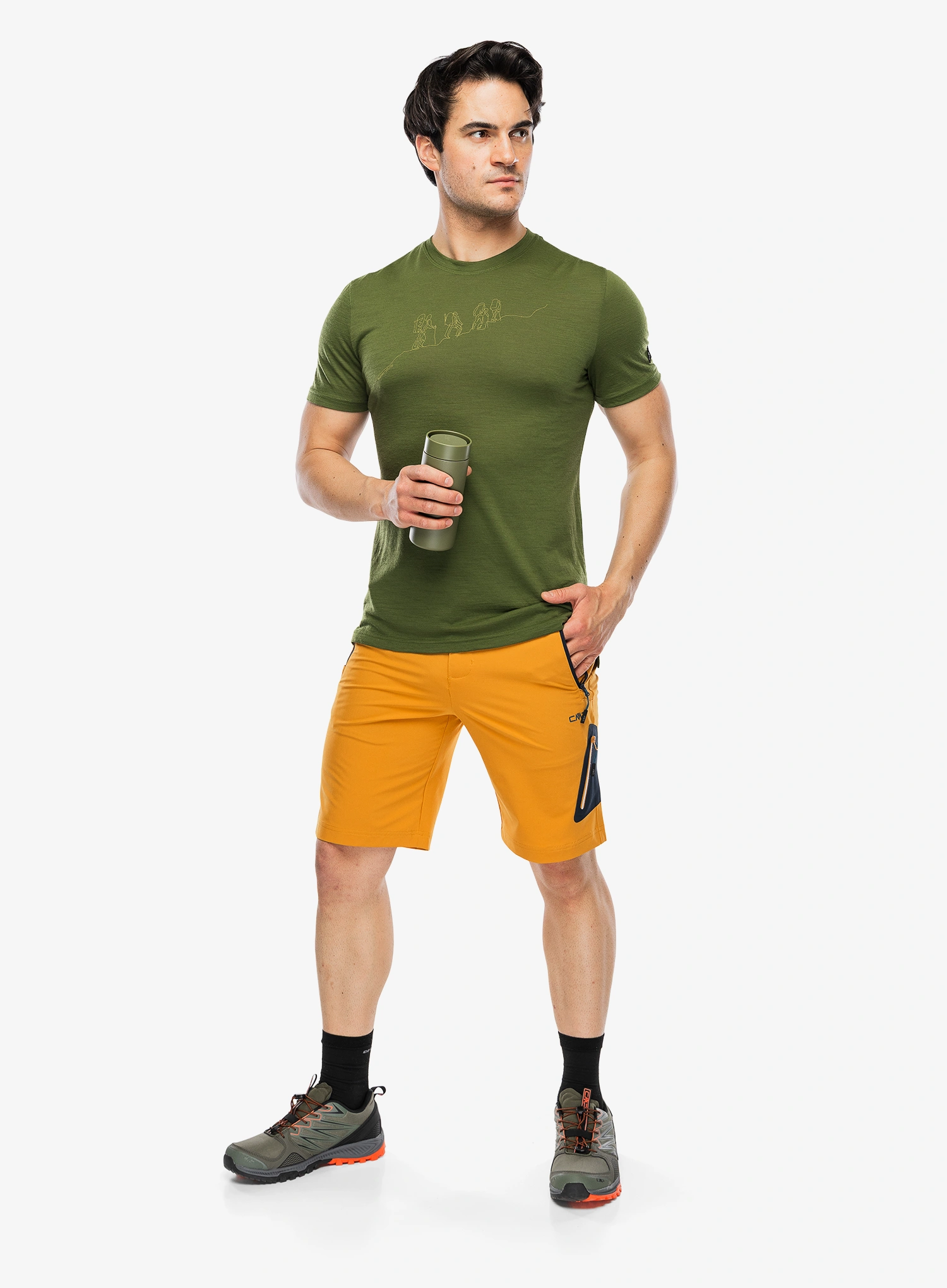 Shorts CMP Nello - curcuma