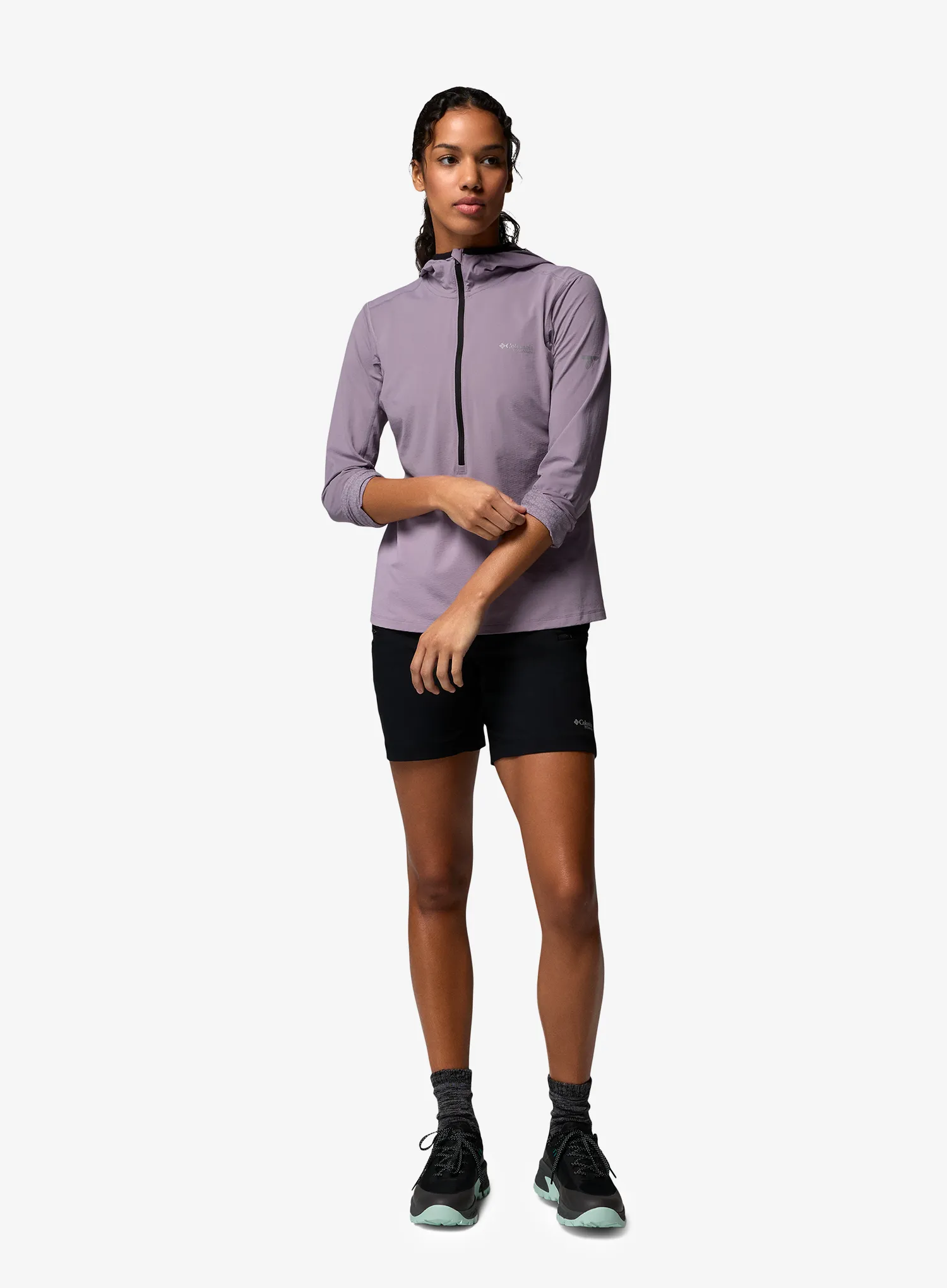 Outdoorshorts Damen Columbia Cosmiques Pro Nylon Short - black