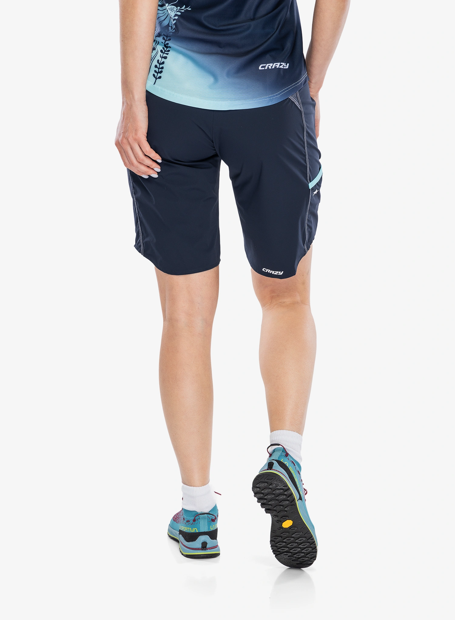 Outdoorshorts Damen Crazy Short Alpinstar - lake