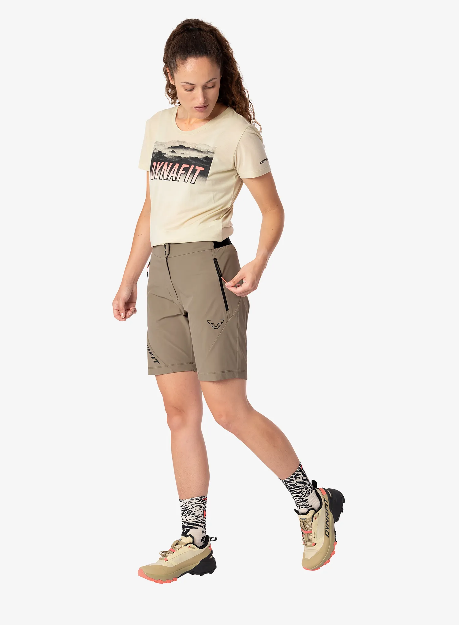 Outdoorshorts Damen Dynafit Transalper 2 Light DST Shorts - fallen rock