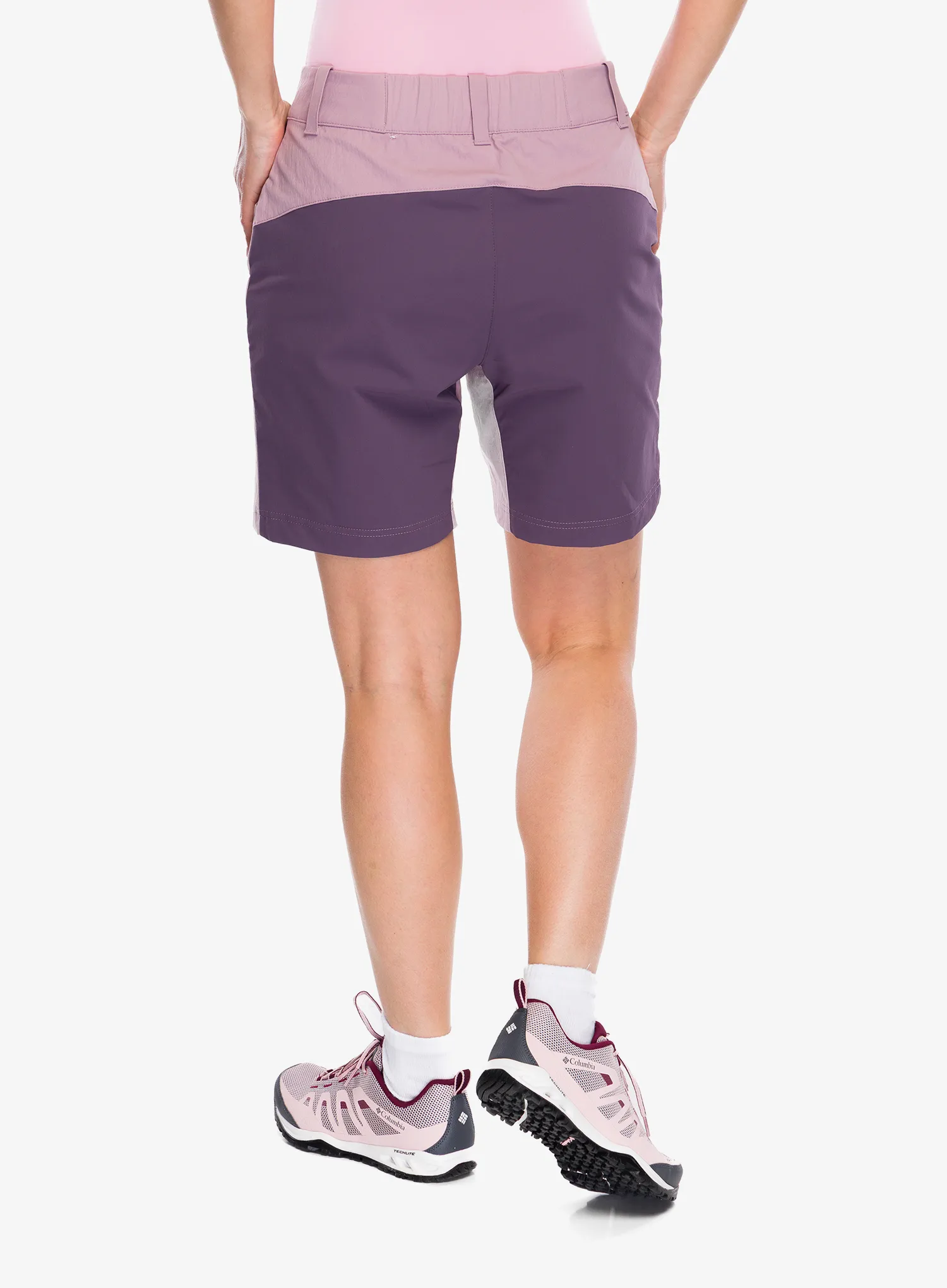 Outdoorshorts Damen Helly Hansen Vika Tur Shorts - purple clay