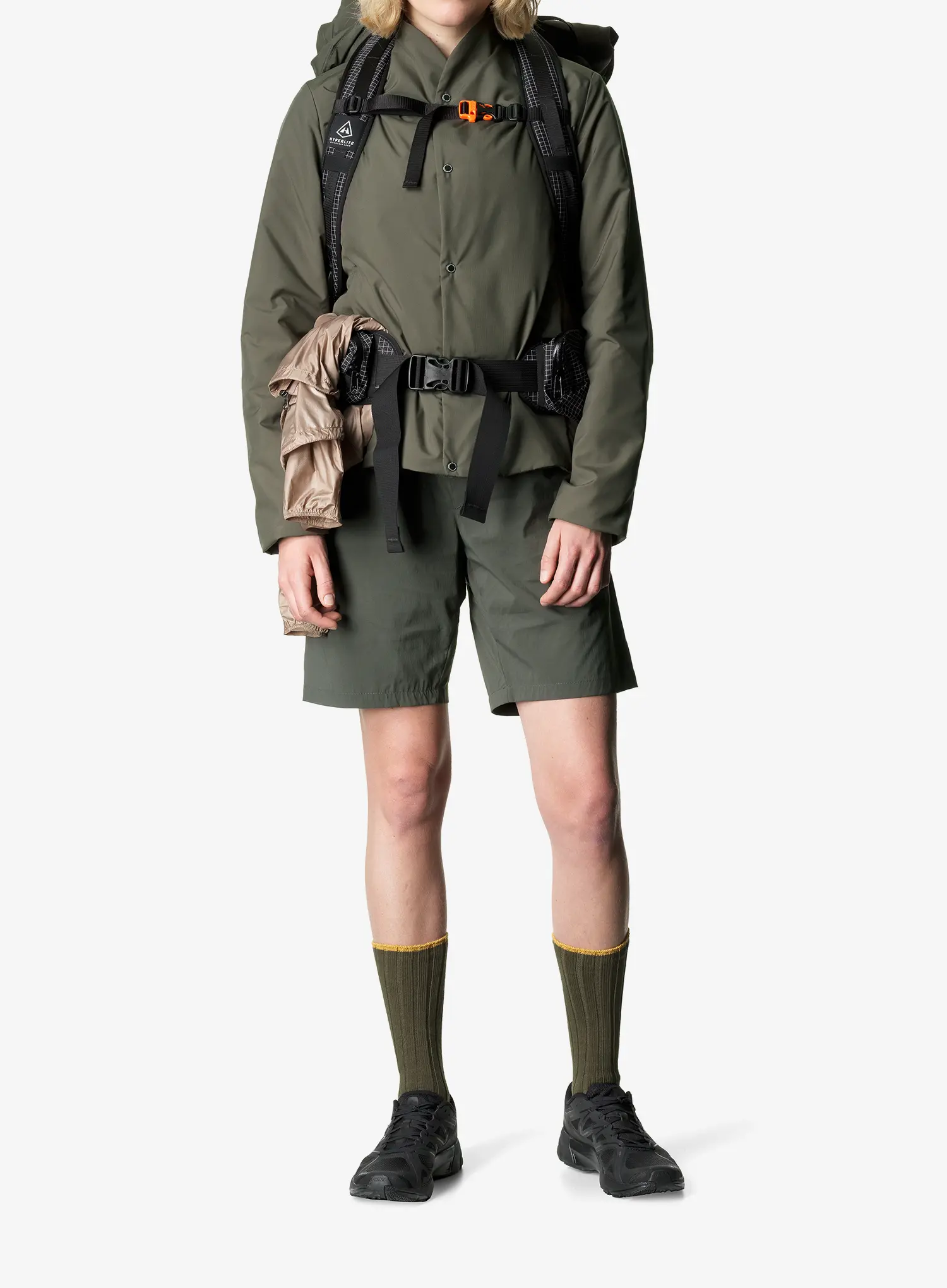 Outdoorshorts Damen Houdini Wadi Shorts - baremark green