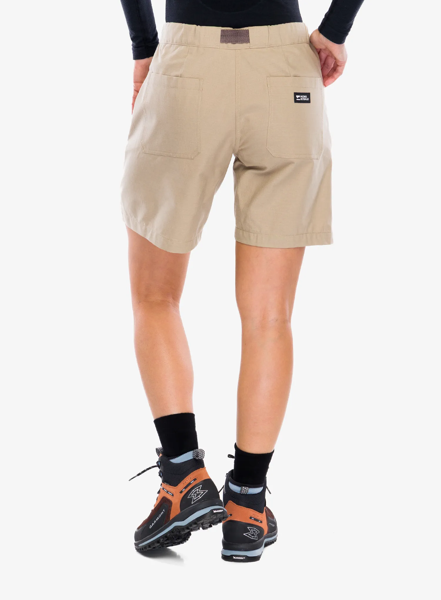 Outdoorshorts Damen Mons Royale Escapade Shorts - birch/birch
