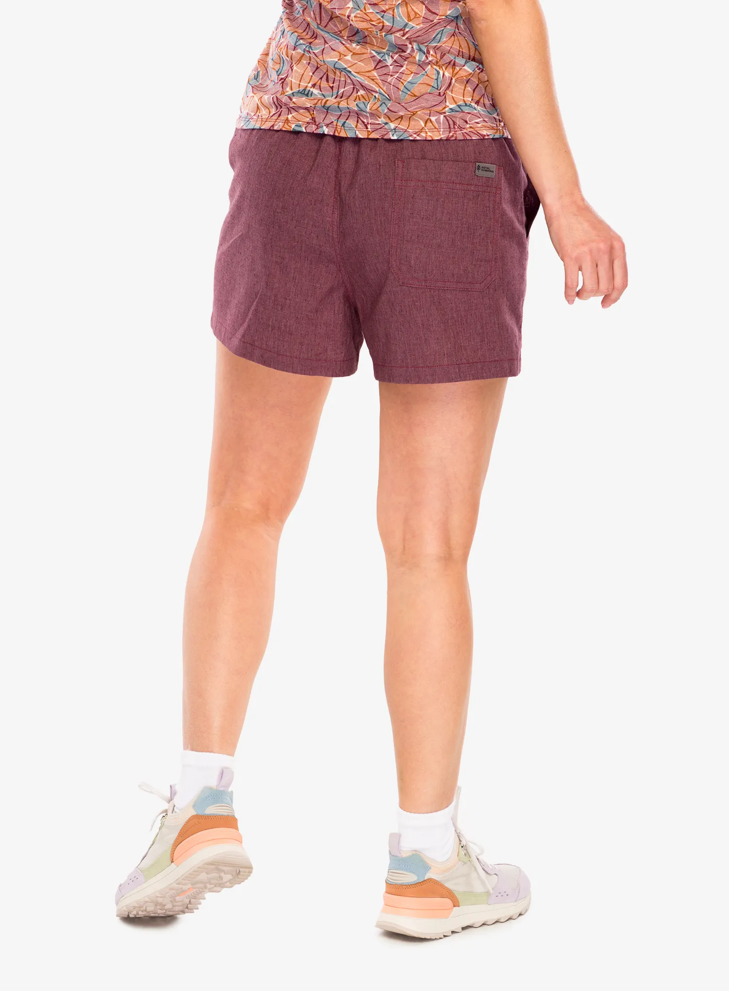 Outdoorshorts Damen Royal Robbins Hempline Short - wild rhubarb