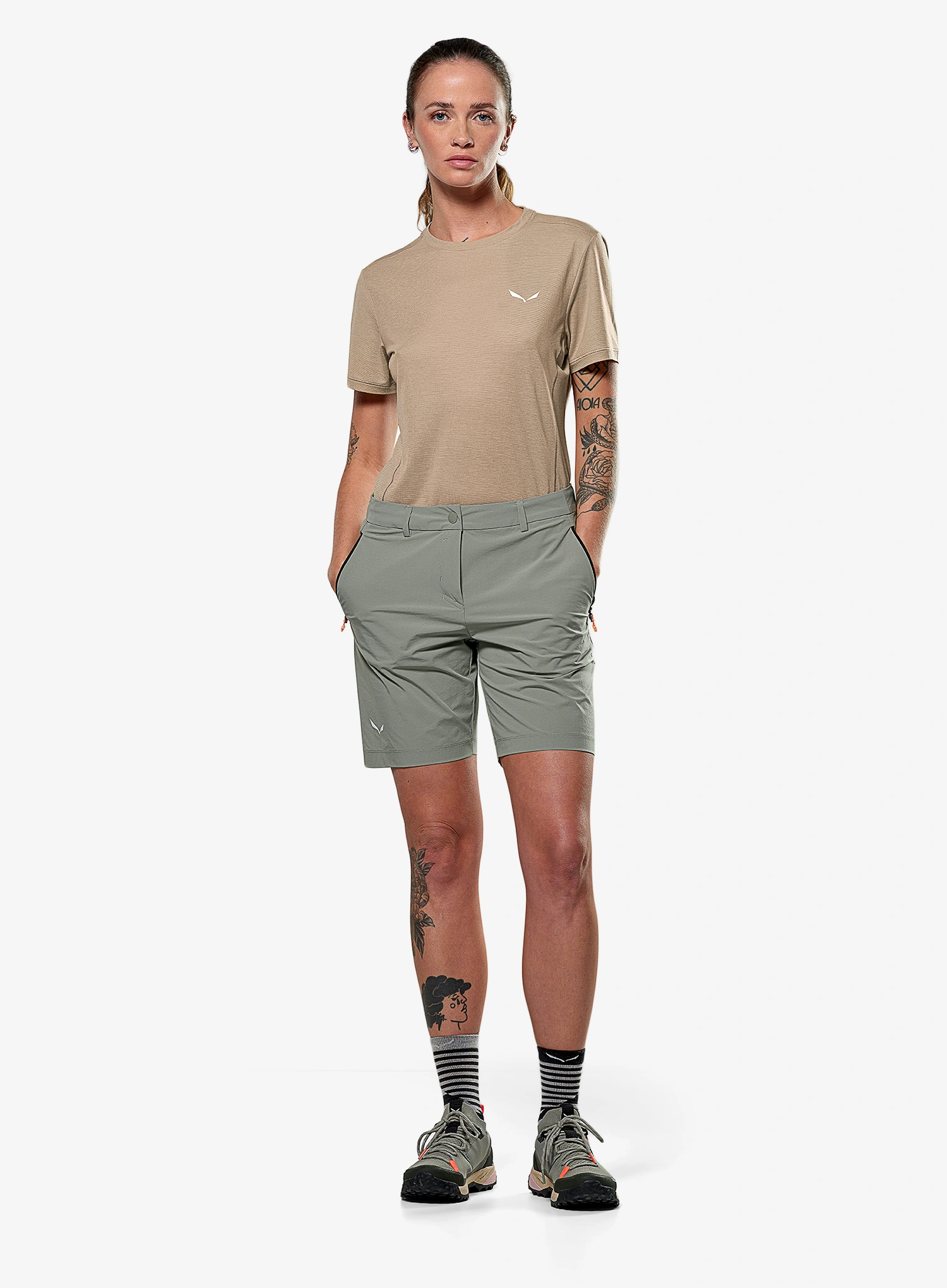 Outdoorshorts Damen Salewa Puez Talvena DST Shorts - shadow