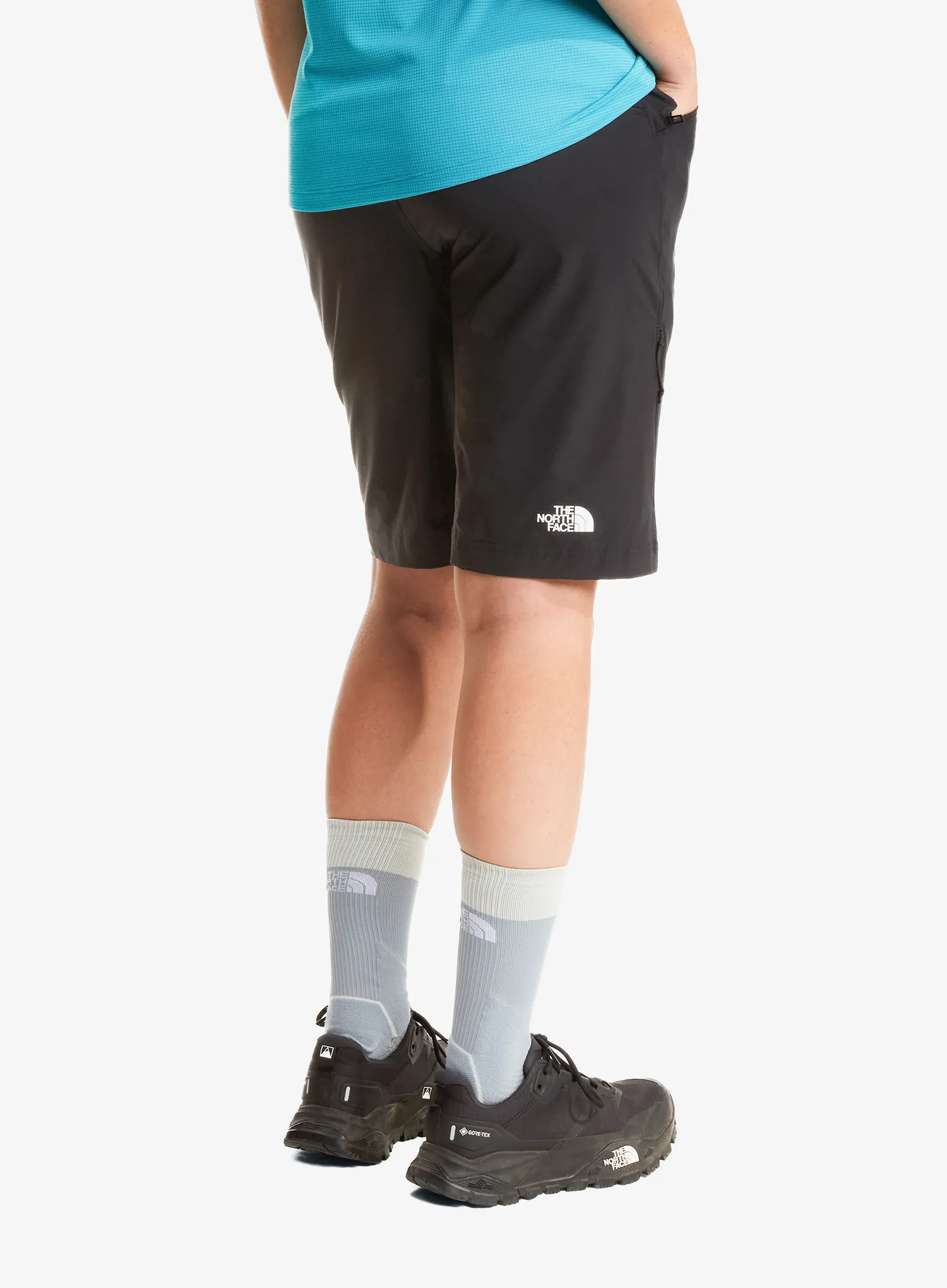Outdoorshorts Damen The North Face Speedlight Slim Straight Shorts - tnf black