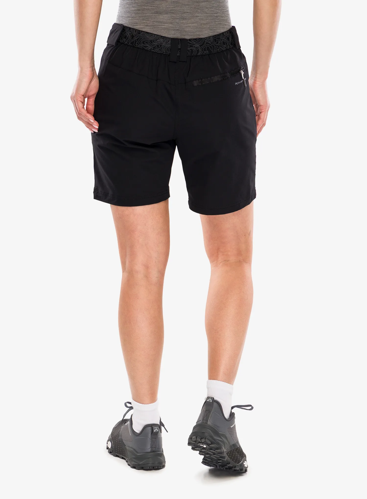 Outdoorshorts Damen Viking Expander Shorts - black