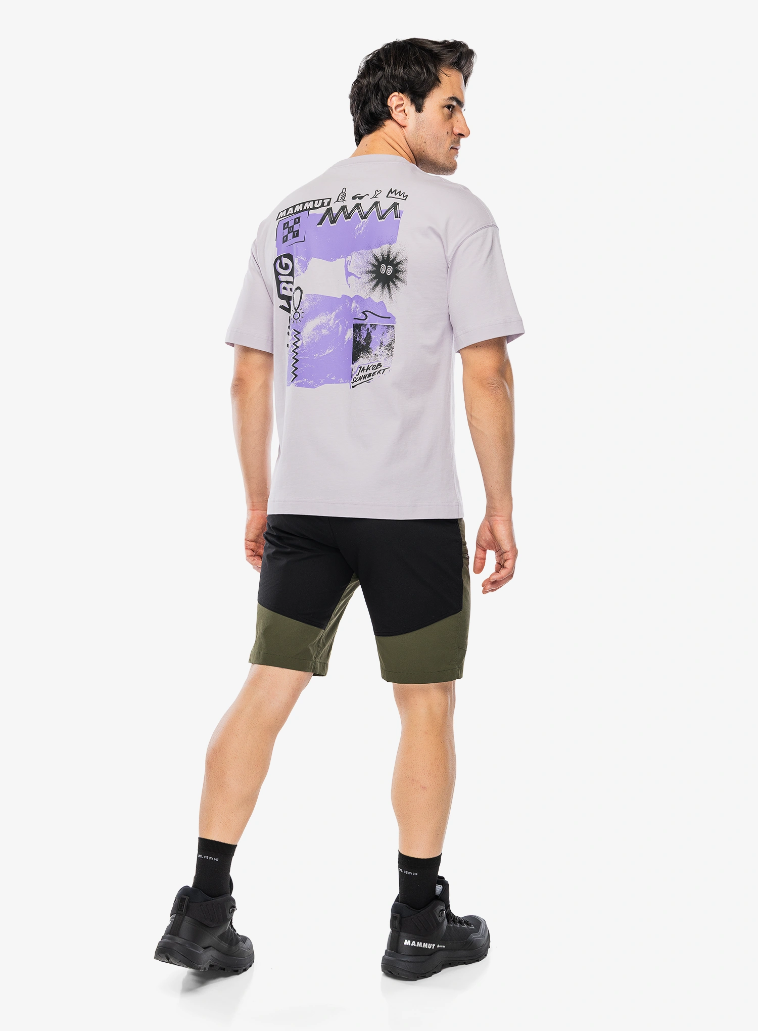 Shorts Mammut Zinal Hybrid Shorts - dark marsh/black
