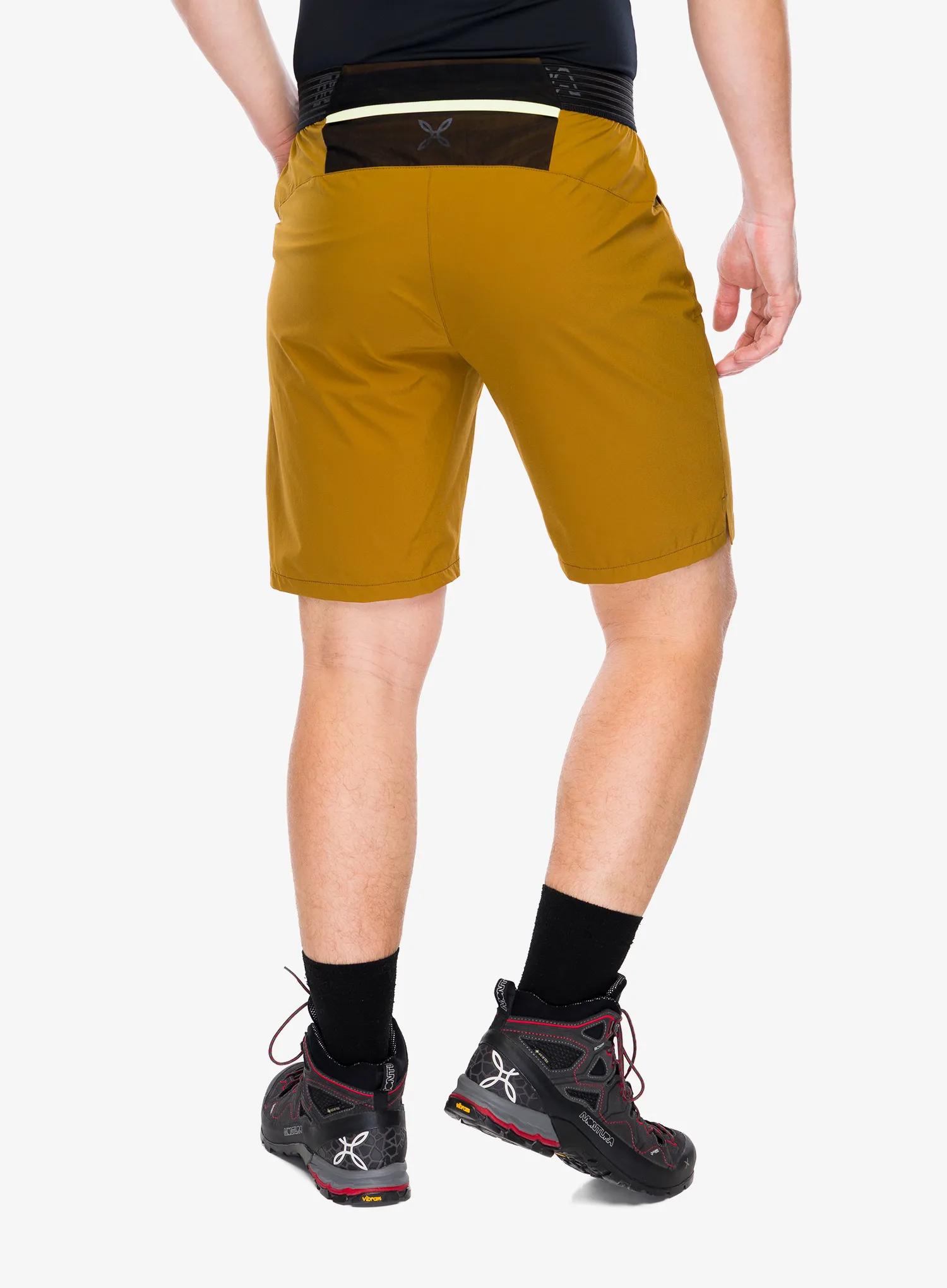 Shorts Montura Rise Bermuda - bronze brown/sunny lime