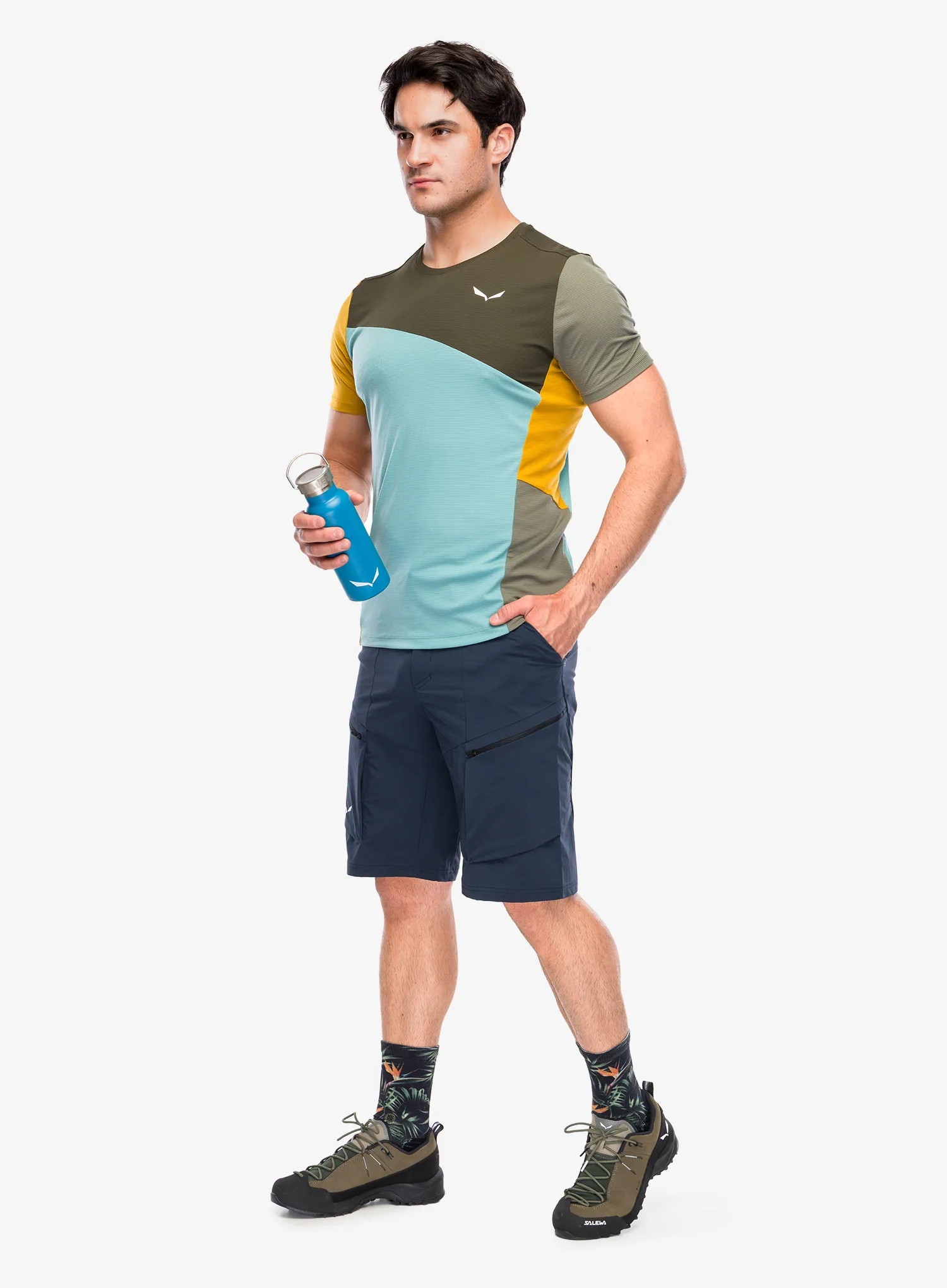 Shorts Salewa Puez DST Cargo Shorts - blueberry