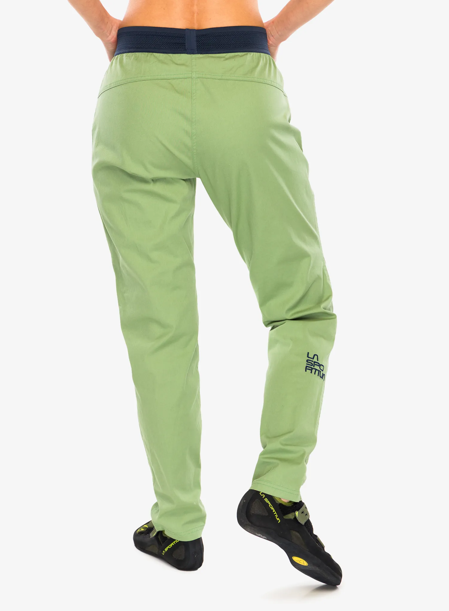 Klettershorts Damen La Sportiva Roots Shorts - aspen green/night sky