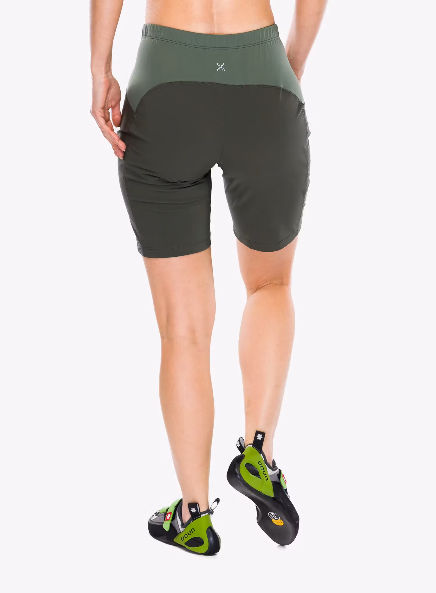 Klettershorts Damen Montura Stretch Shape Bermuda - sage green