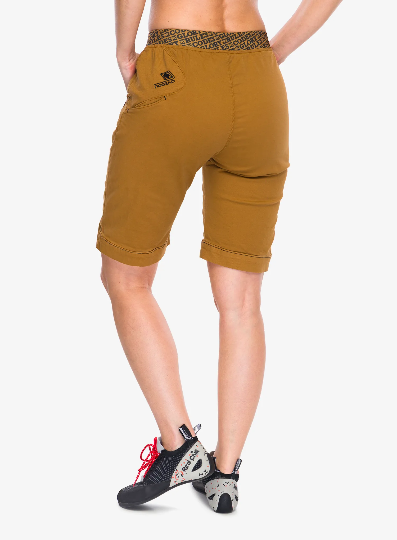 Klettershorts Damen Nograd Sahel Short - curry