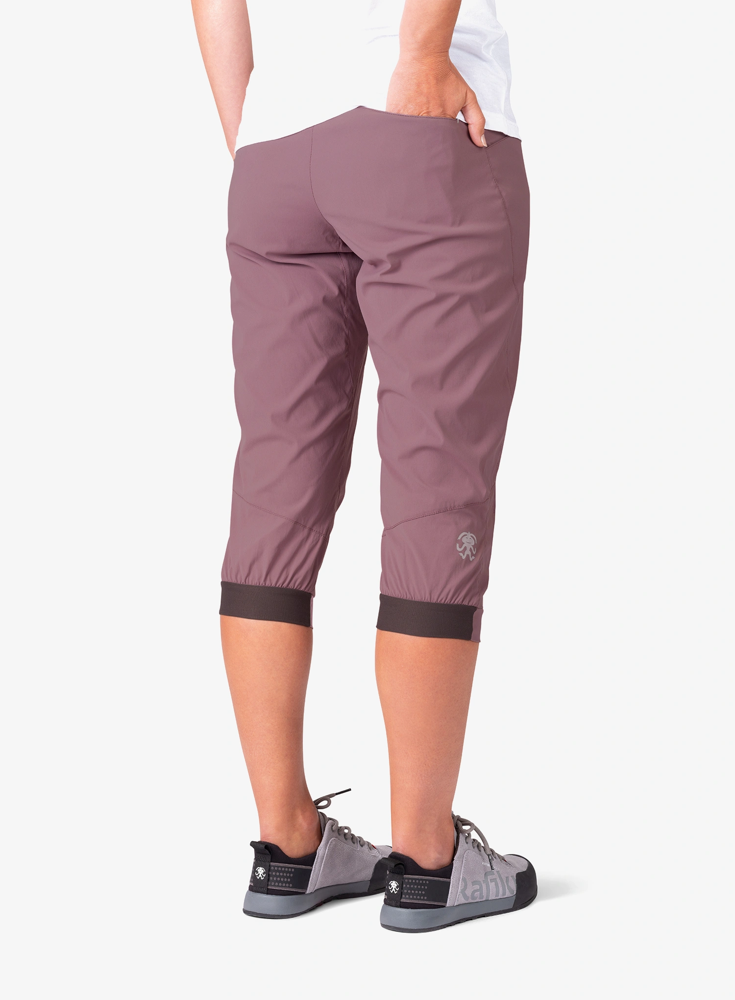 Klettershorts Damen Rafiki Tarragona - grape shake/magnet