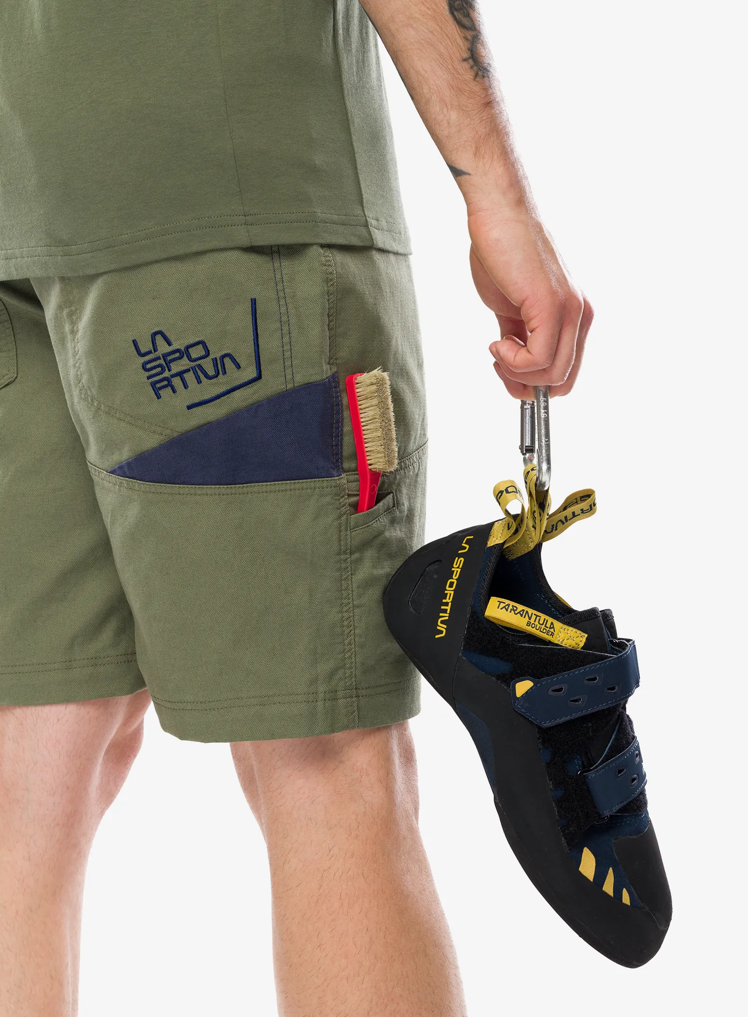 Klettershorts La Sportiva Bolt Short - cypress/night sky