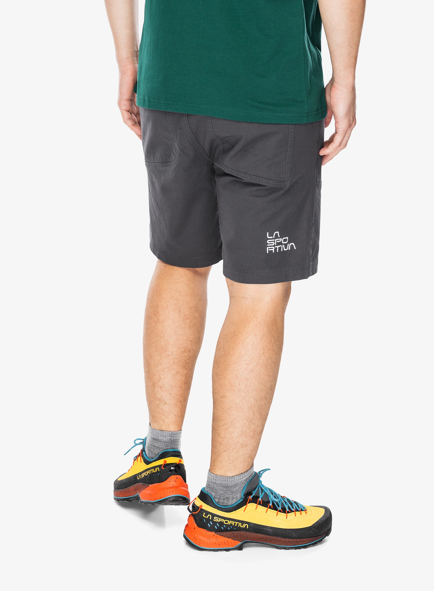 Klettershorts La Sportiva Flatanger Short - onyx/chalk