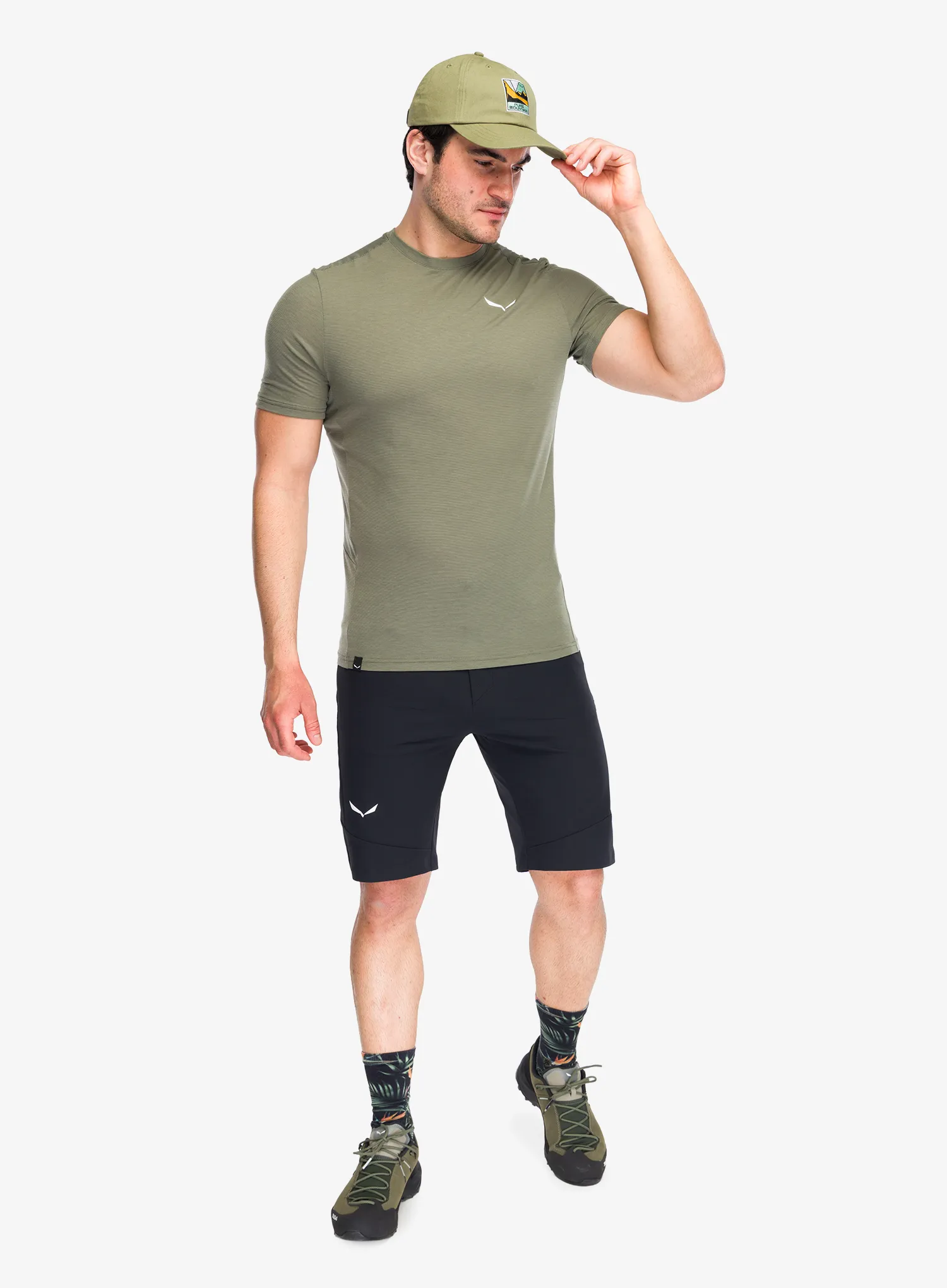 Klettershorts Salewa Agner Dst Shorts - black out